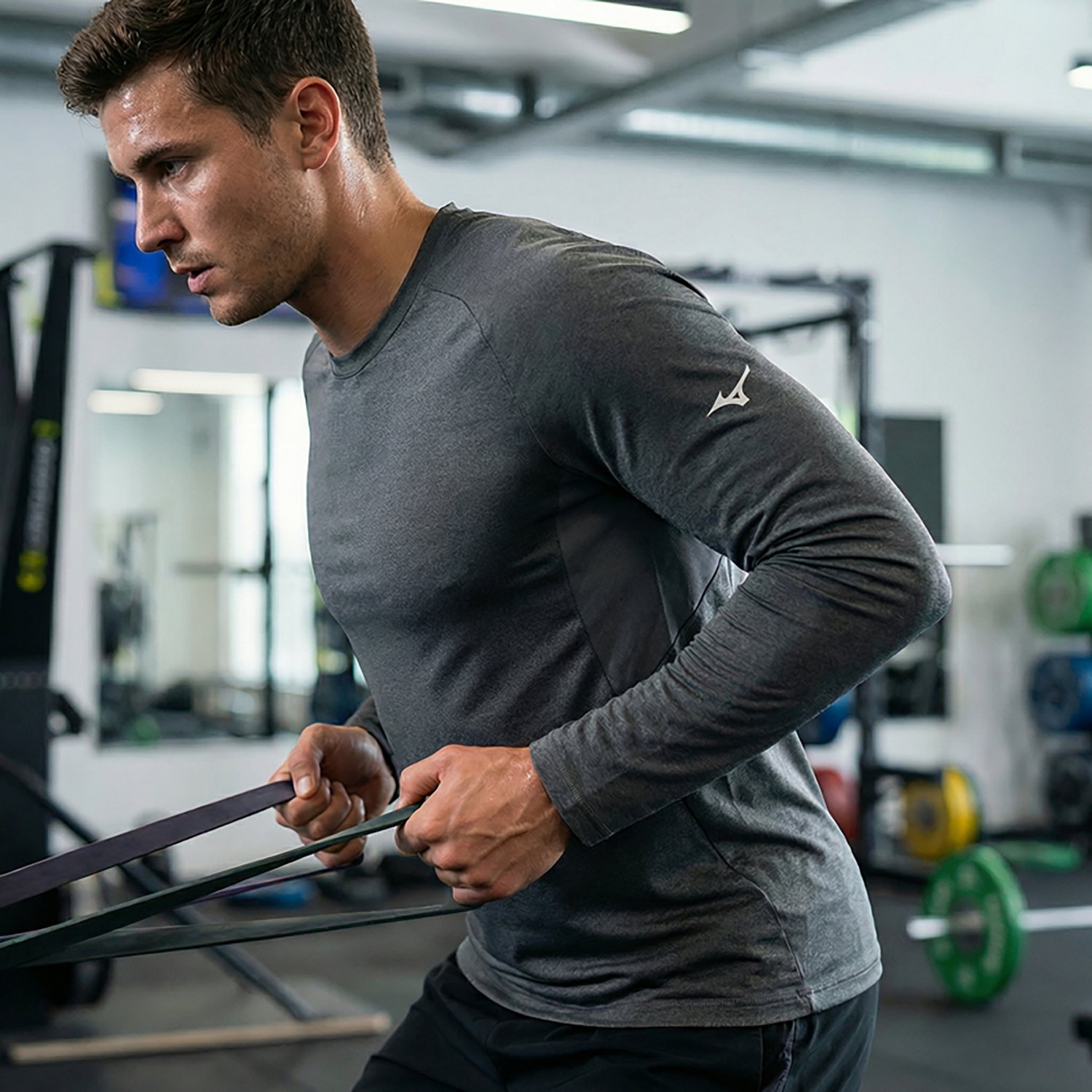 Mizuno Men's Performance Long Sleeve Shirt - view number 3
