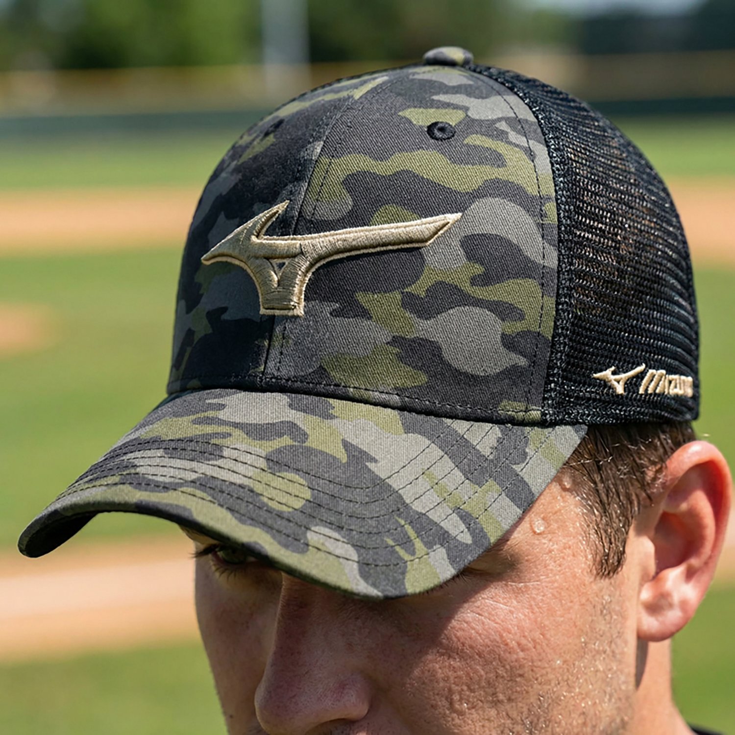 Mizuno Men's Diamond Trucker Hat - view number 3