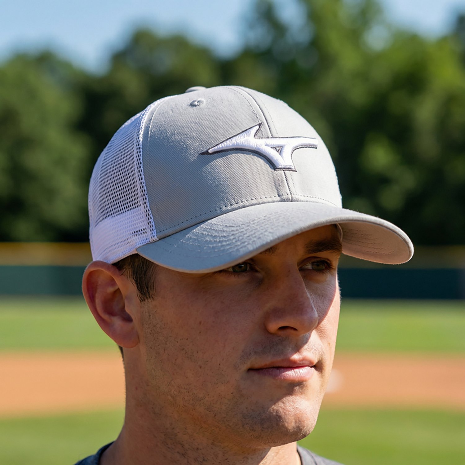 Mizuno Men's Diamond Trucker Hat - view number 3