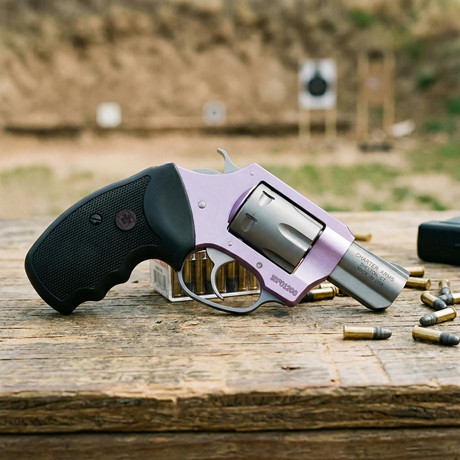 Charter Arms Pathfinder Lite Lavender Lady .22 LR Revolver - view number 3