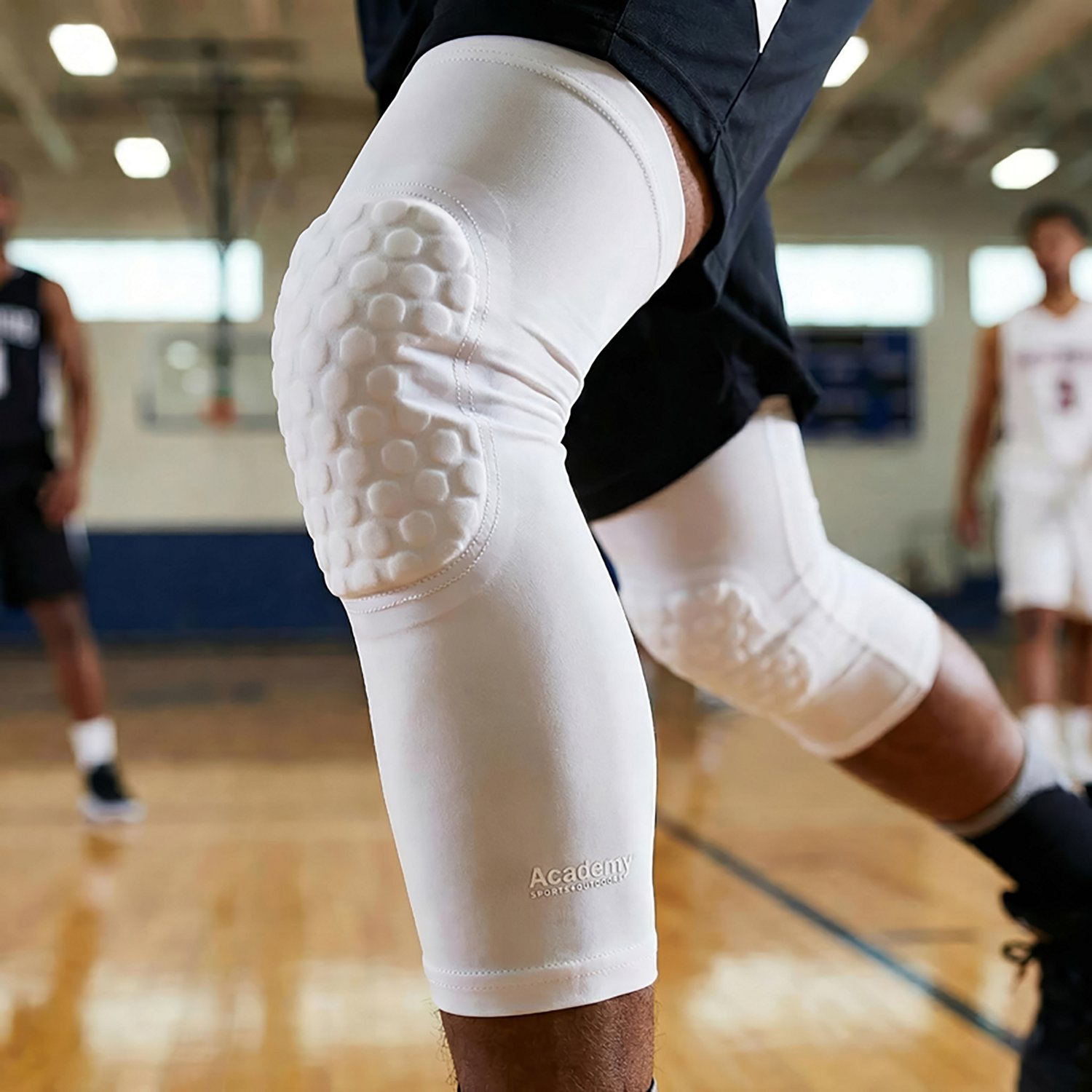 Academy Sports + Outdoors Adult Basketball Extended Knee Pads - view number 2