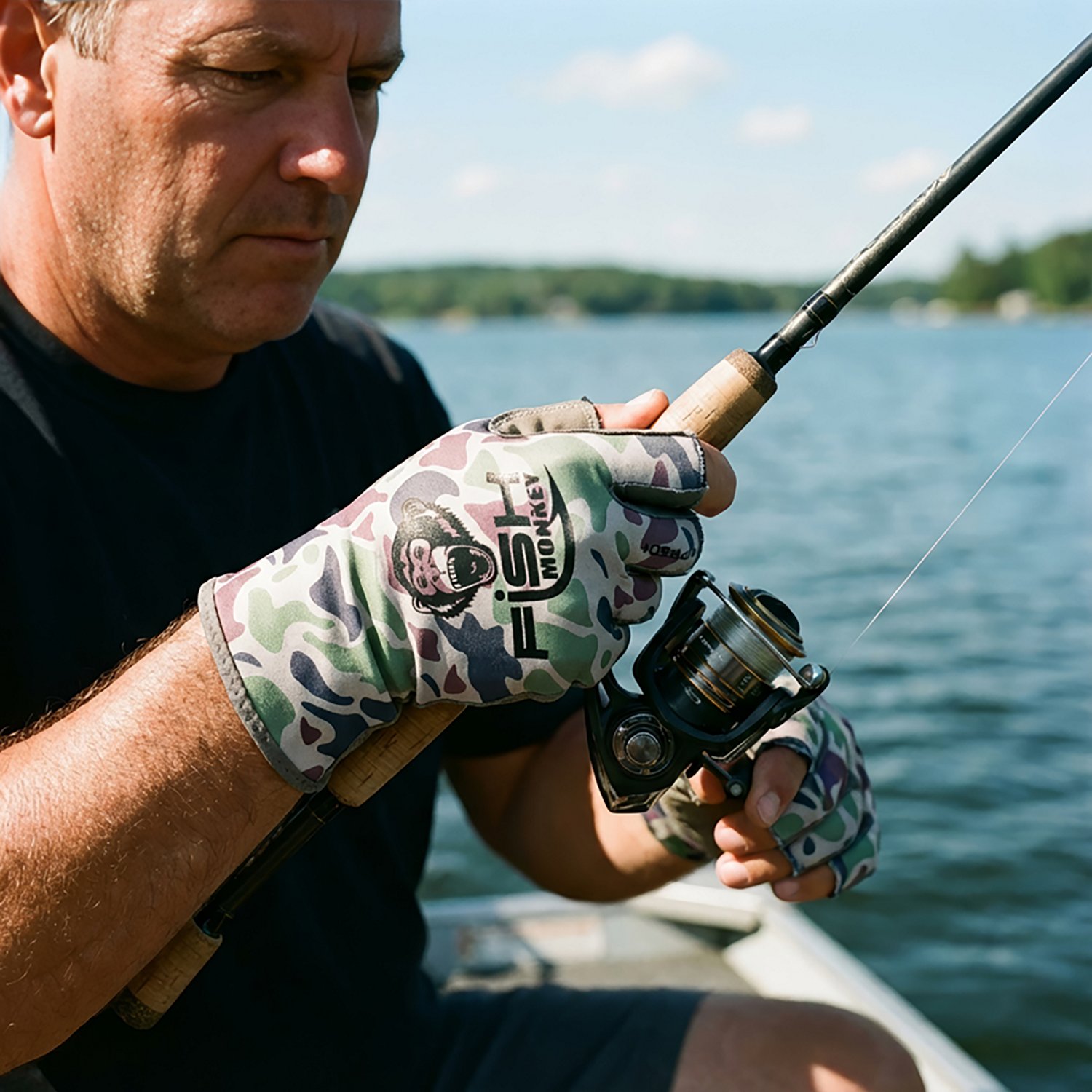 Fish Monkey Half Finger Guide Gloves - view number 5