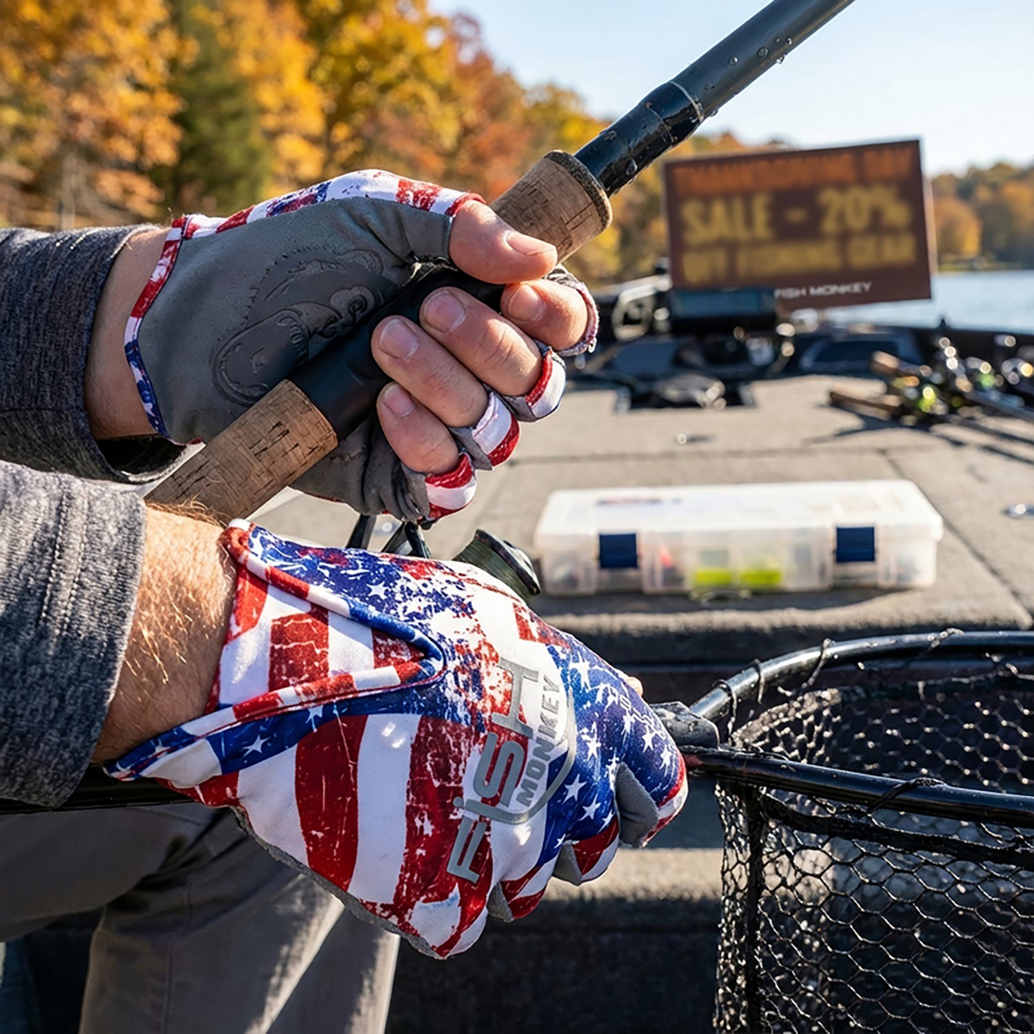 Fish Monkey Stubby Guide Gloves - view number 5