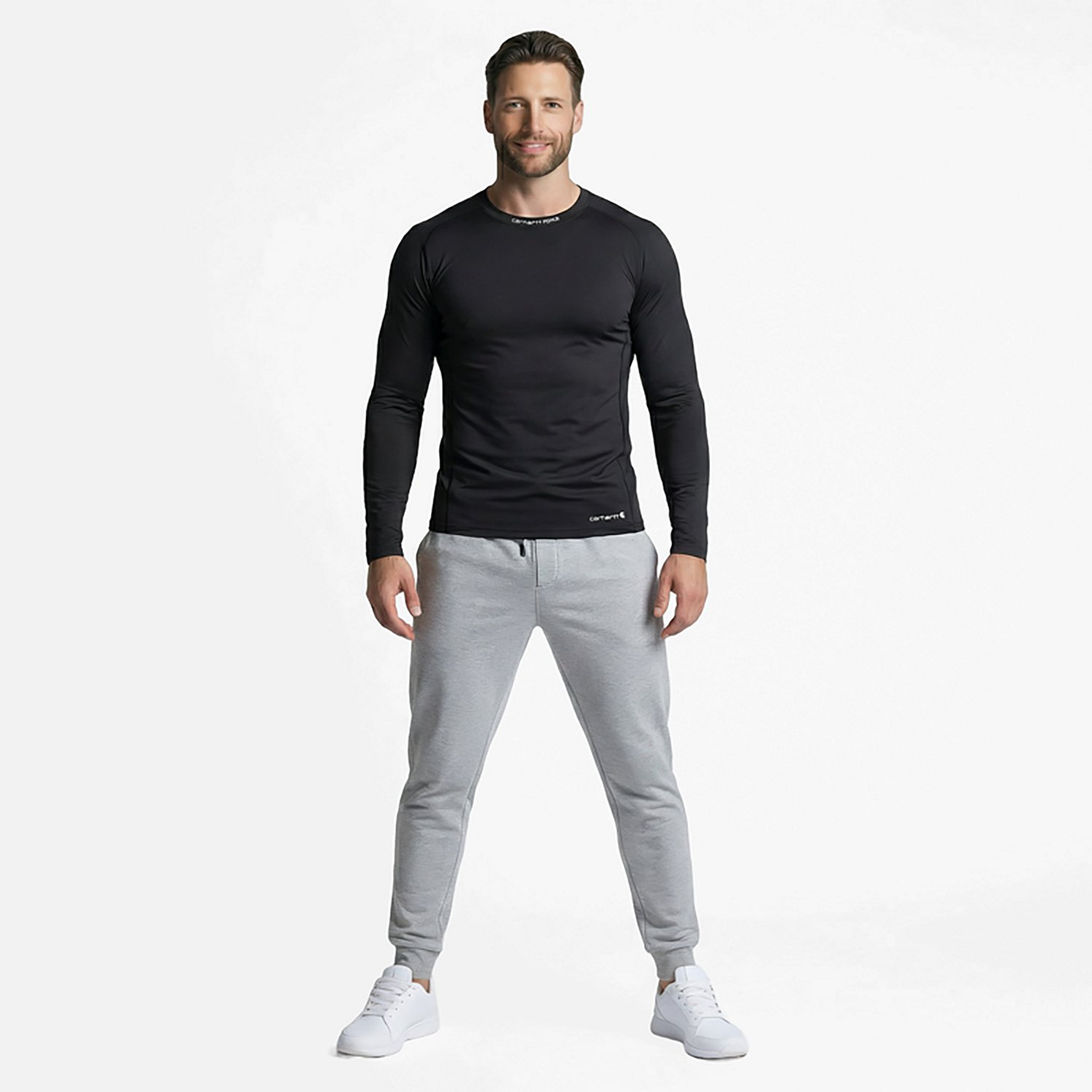 Carhartt Men's Force® Heavyweight Stretch Crewneck Base Layer