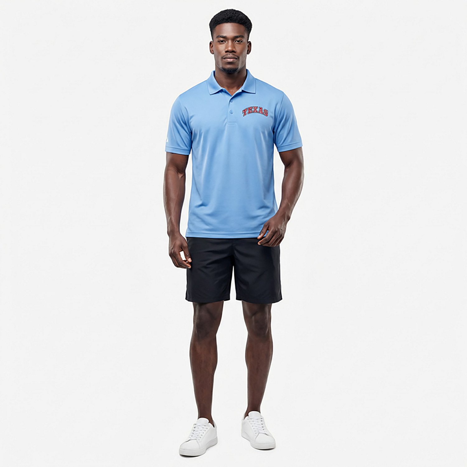 Antigua Men's Texas Rangers Cooperstown Legacy Pique Polo Shirt