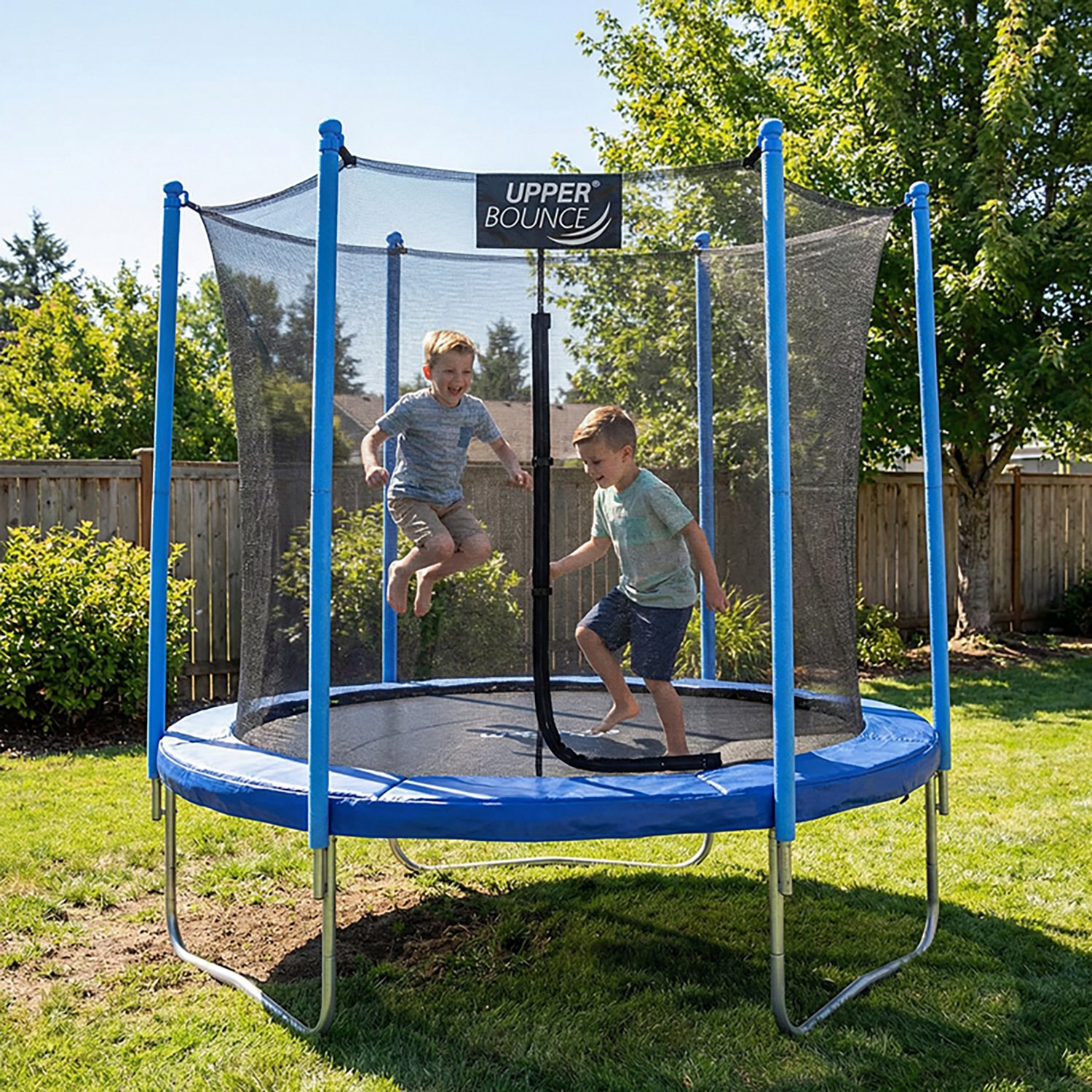 Machrus Upper Bounce 7.5 ft Round Trampoline with Safety Enclosure System - view number 6