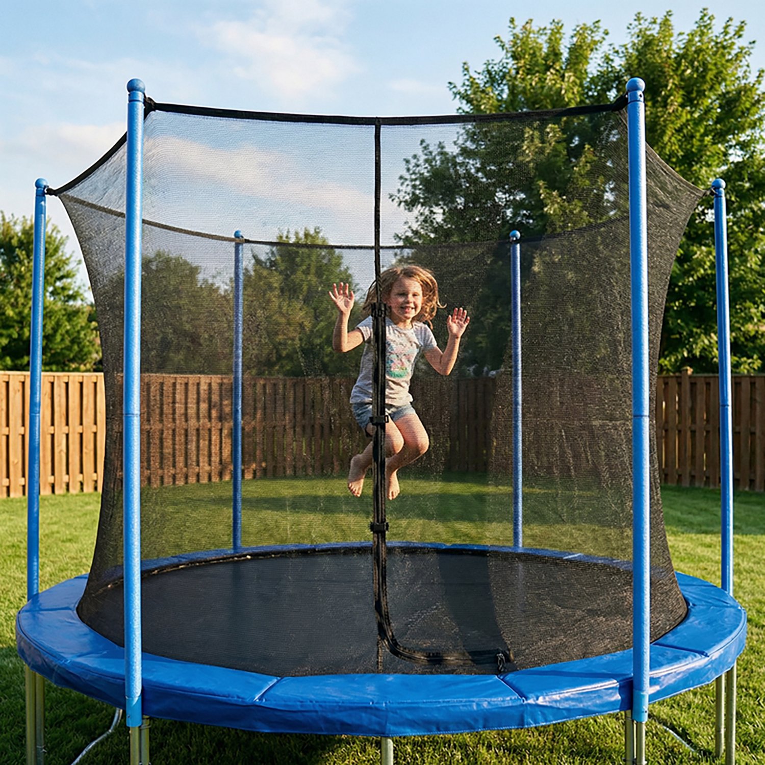 Machrus Upper Bounce 13 ft Round Trampoline Safety IS Net - view number 7
