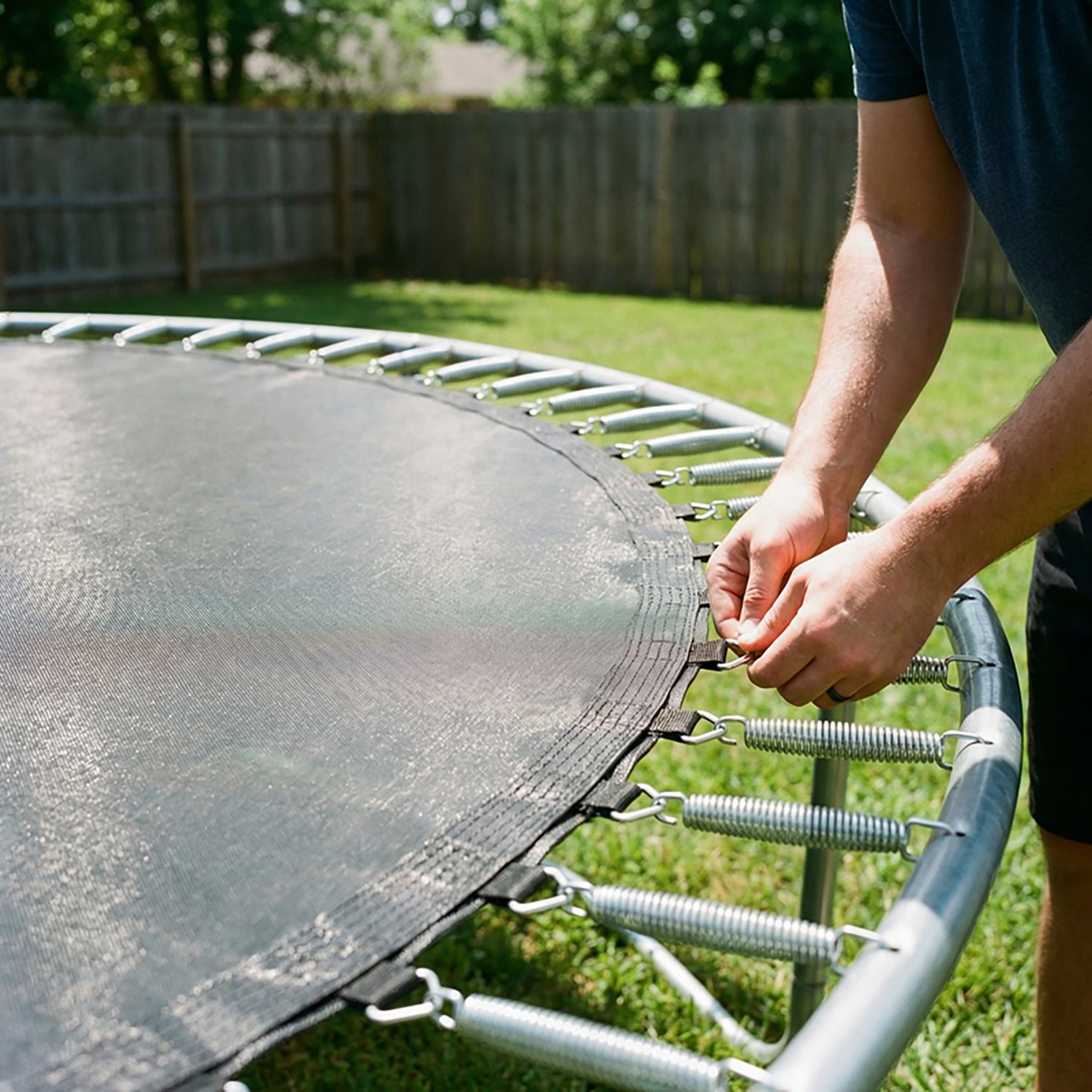 Machrus Upper Bounce 14 ft Round Trampoline Replacement Mat - view number 6
