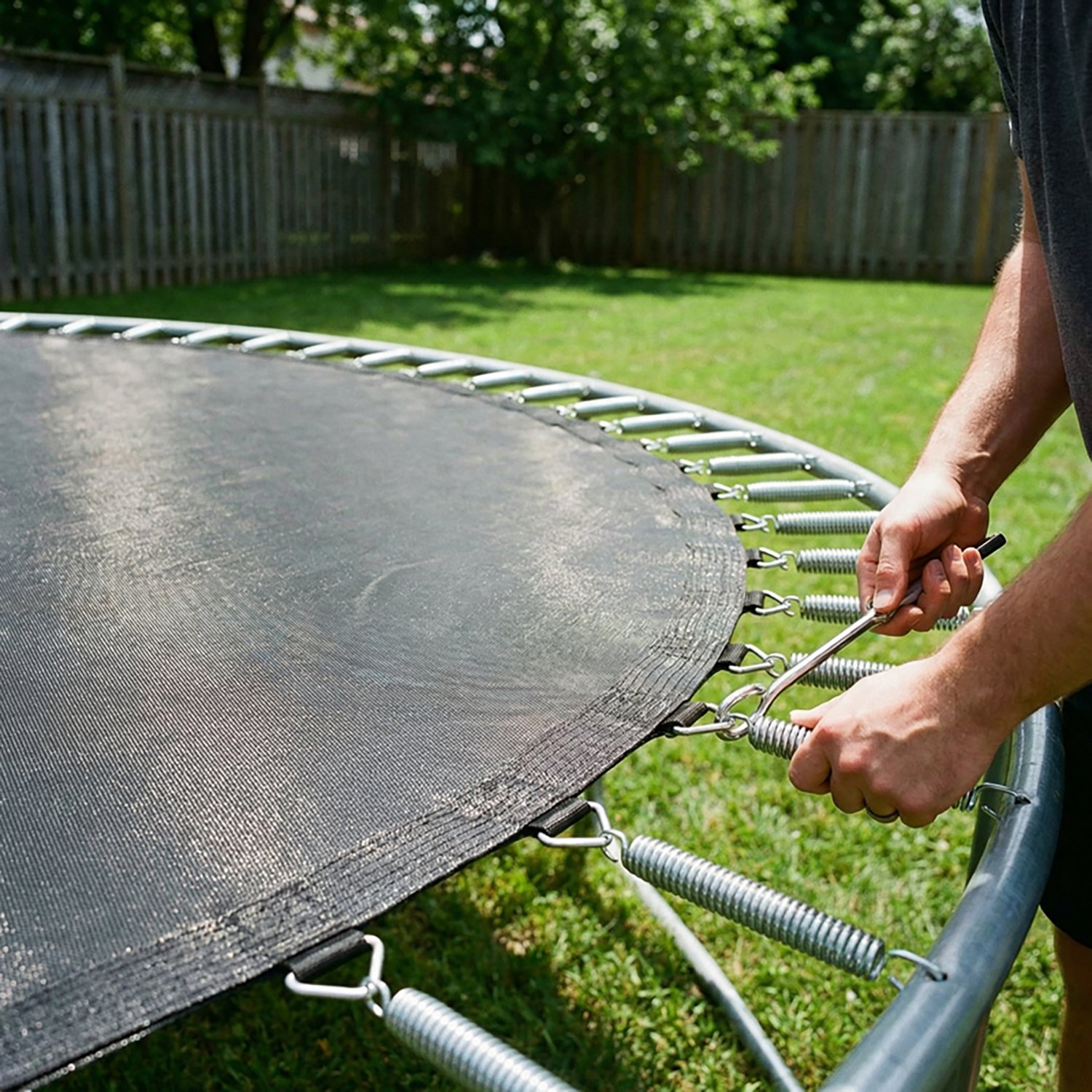 Machrus Upper Bounce 14 ft Round Trampoline Replacement Mat - view number 7