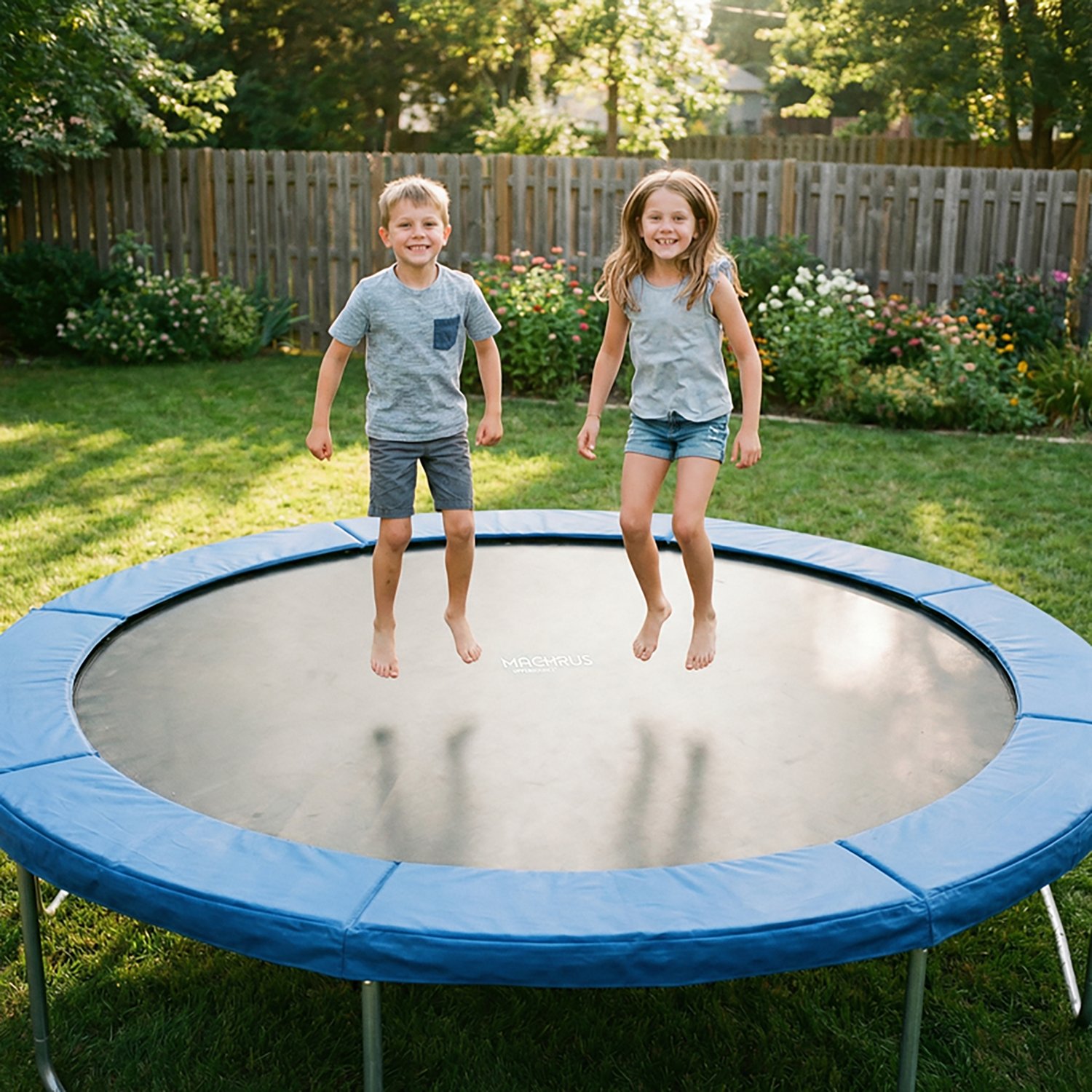Machrus Upper Bounce Round Trampoline Super Spring Cover Safety Pad - view number 6