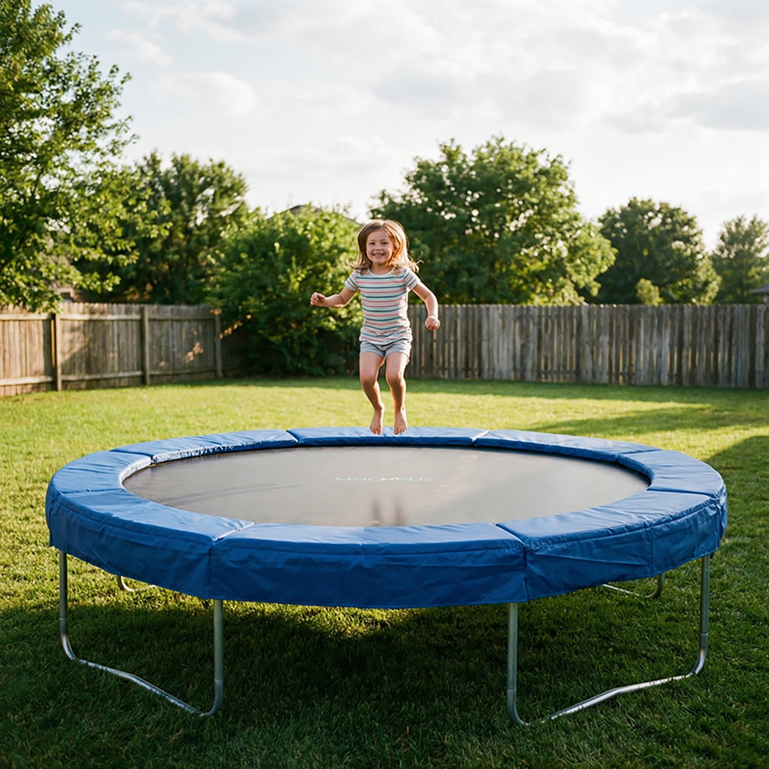 Machrus Upper Bounce Round Trampoline Super Spring Cover Safety Pad - view number 7