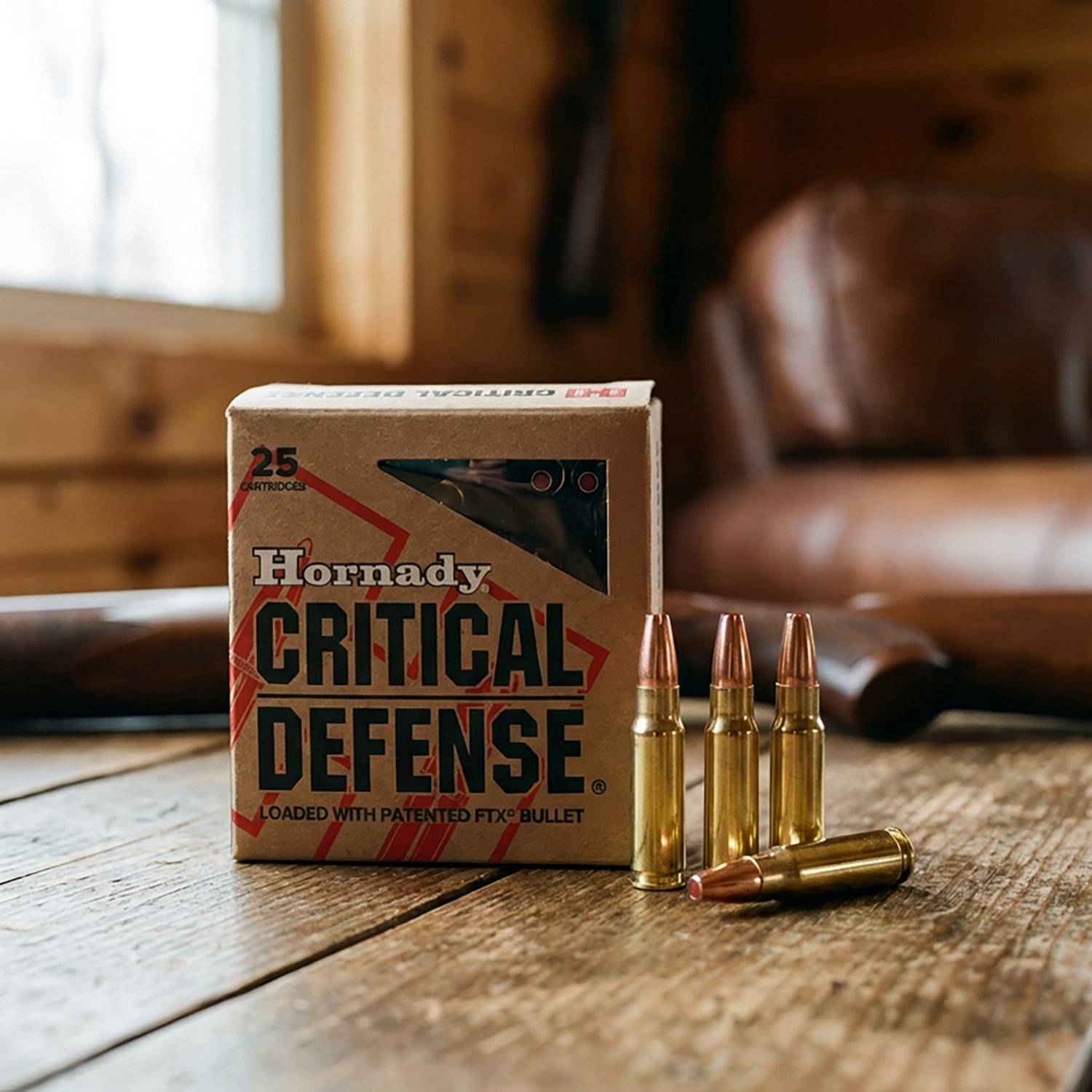 Hornady Critical Defense 5.7x28mm 40 Grains FTX Centerfire Ammunition - 25 Rounds - view number 2