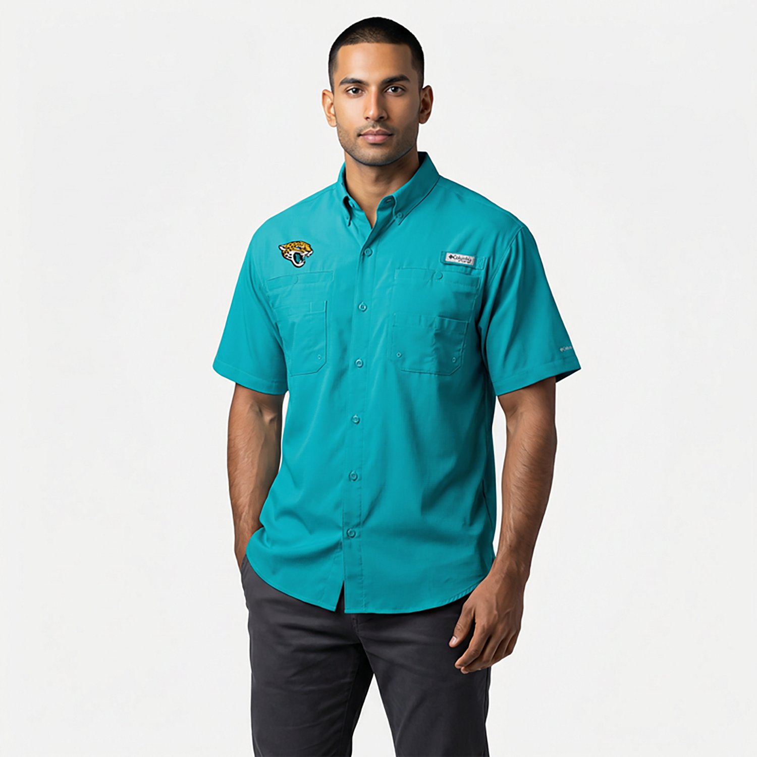 Columbia Sportswear Men's Jacksonville Jaguars Tamiami Shirt - view number 2