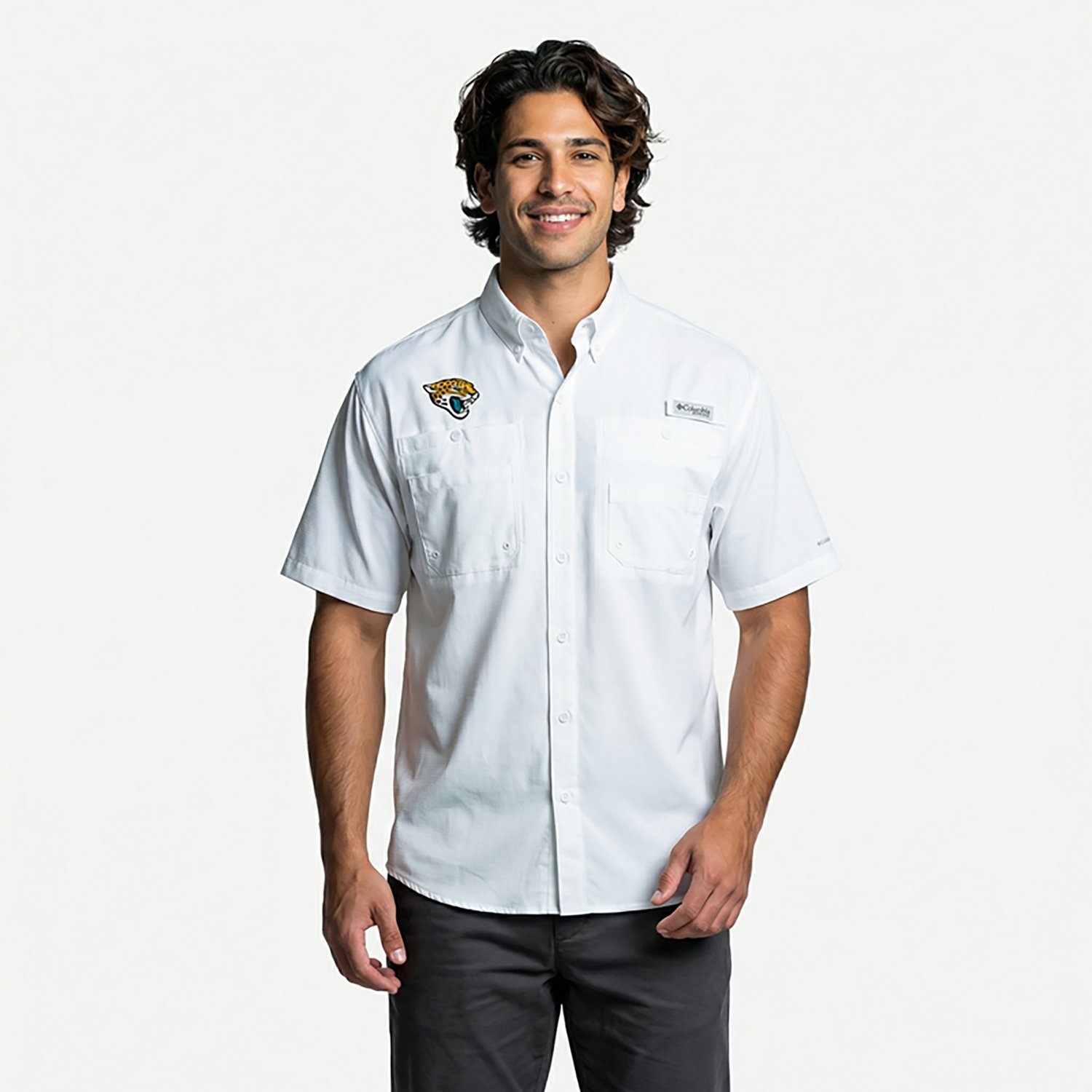 Columbia Sportswear Men's Jacksonville Jaguars Tamiami Shirt - view number 2