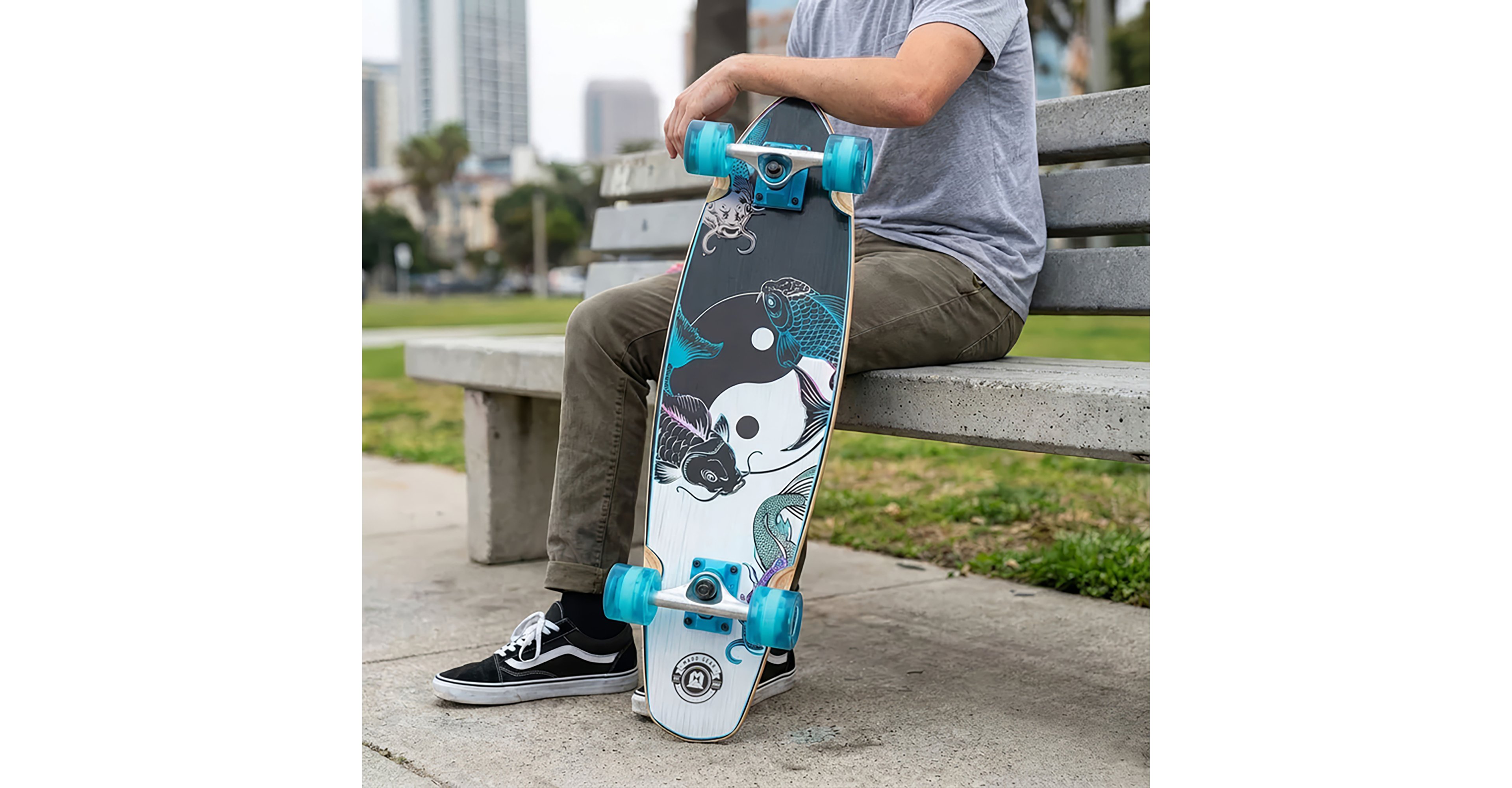 Madd Gear 28-in Cruiser Skateboard