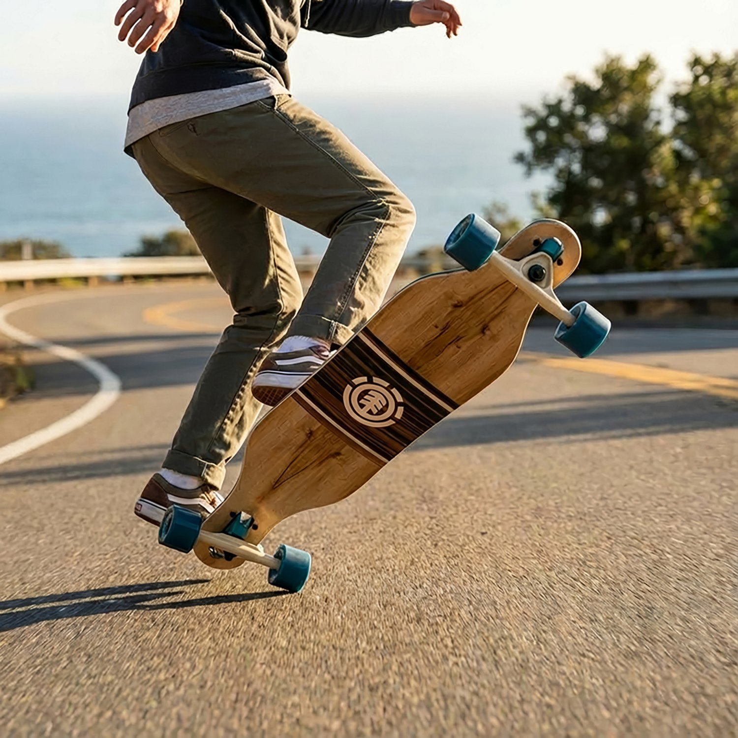 Element 37 in Drop Through Longboard Skateboard - view number 4