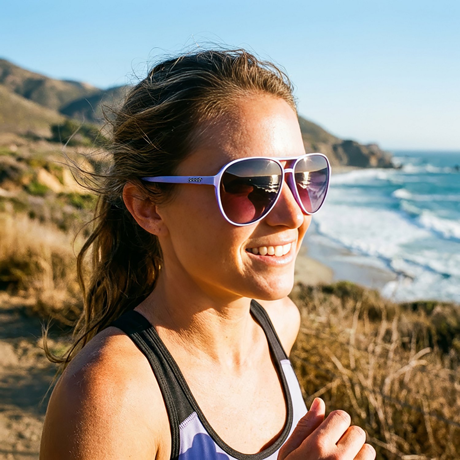 goodr Mach G Aviator Lens Sunglasses                                                                                             - view number 4