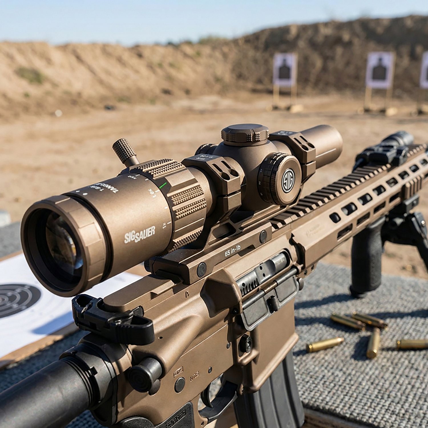 SIG SAUER Tango-MSR Coyote 1-10x26 Riflescope - view number 3