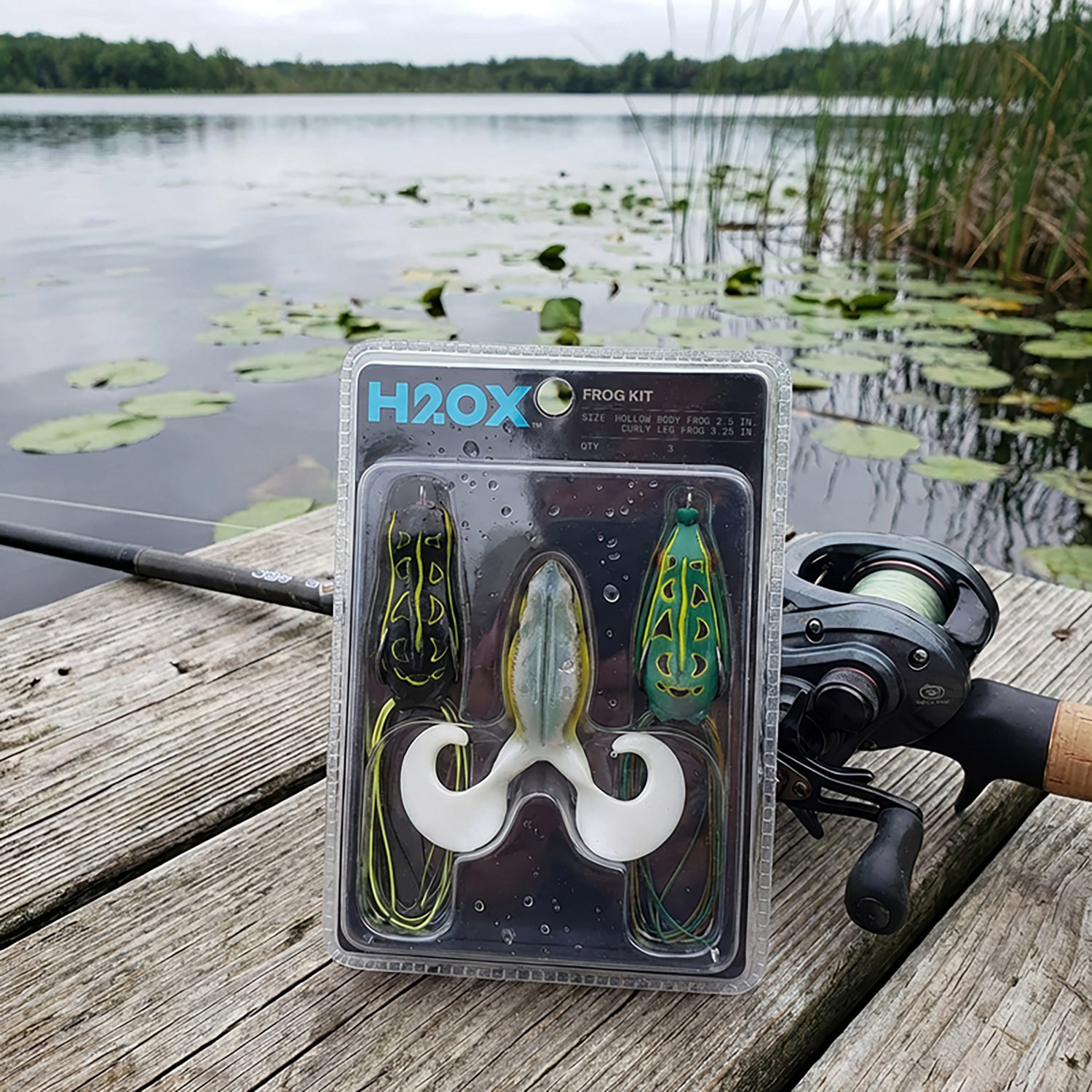 H2OX 3-Piece Frog Bait Kit - view number 3