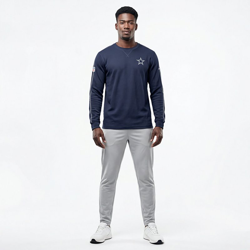 Nike Men's Dallas Cowboys Coach Long Sleeve T-shirt
