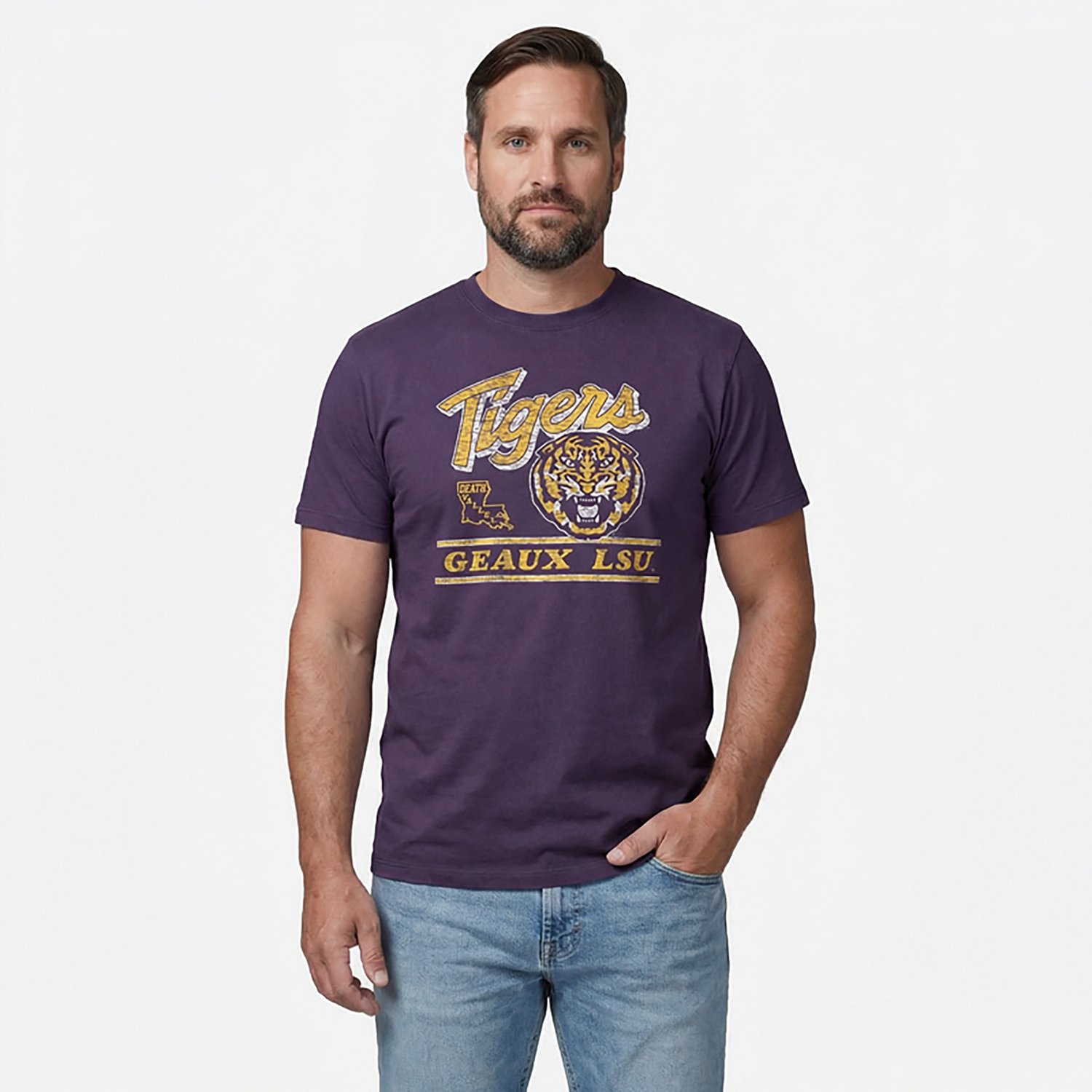 47 Men's LSU Fly By Franklin T-shirt - view number 2
