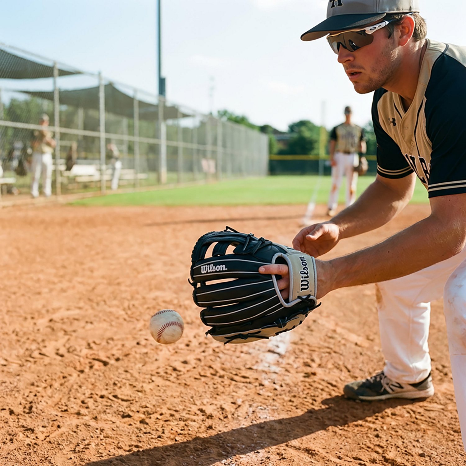 Wilson 12.5 in A1000 1750 Outfield Baseball Glove                                                                                - view number 4