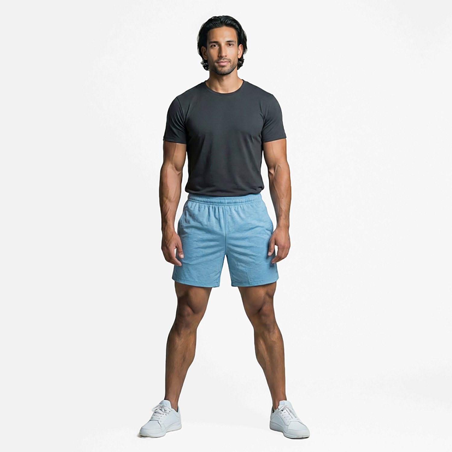 BCG Men's Turbo Melange Shorts 8 in