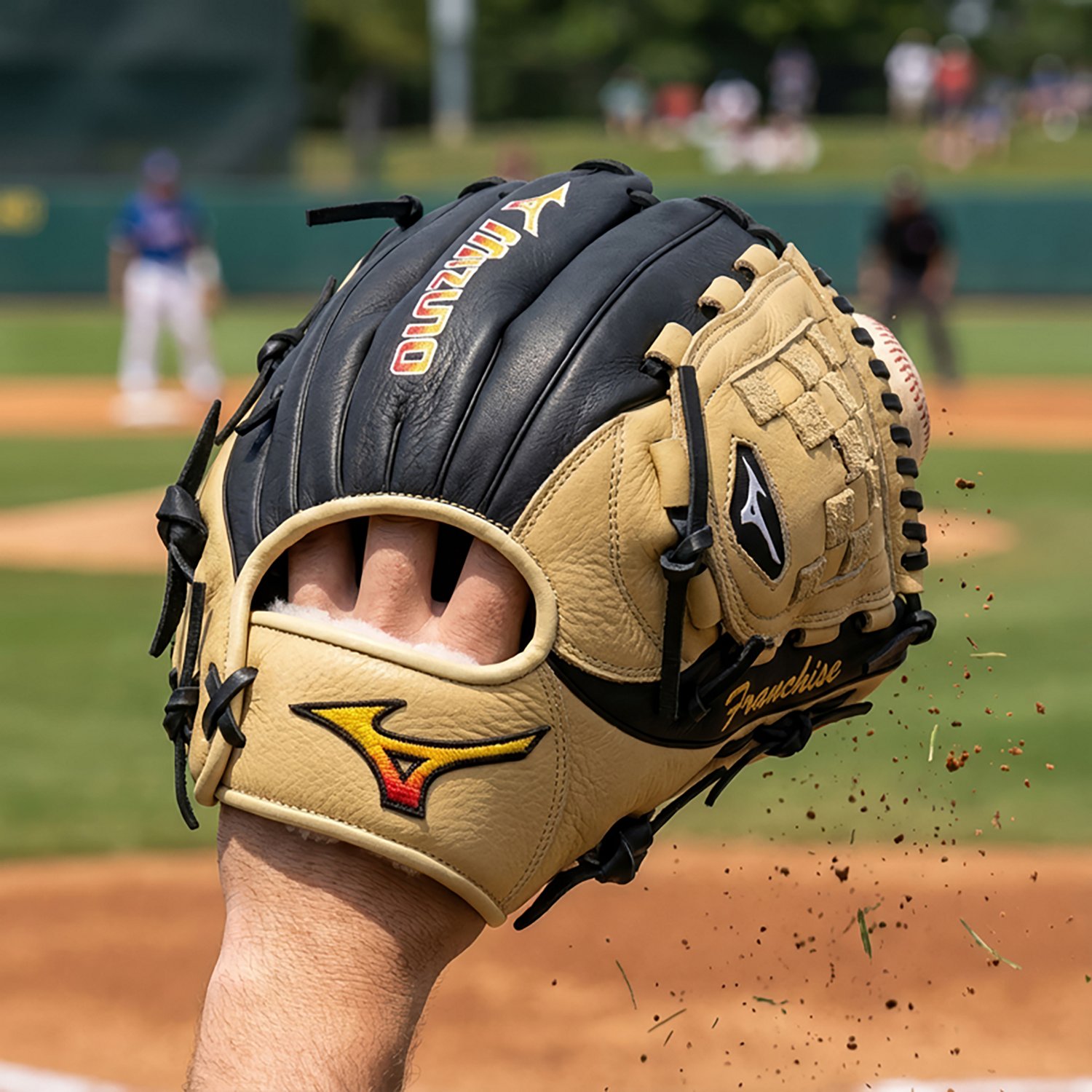 Mizuno Adults' Franchise Series Fielding 12 in Baseball Glove  - view number 6