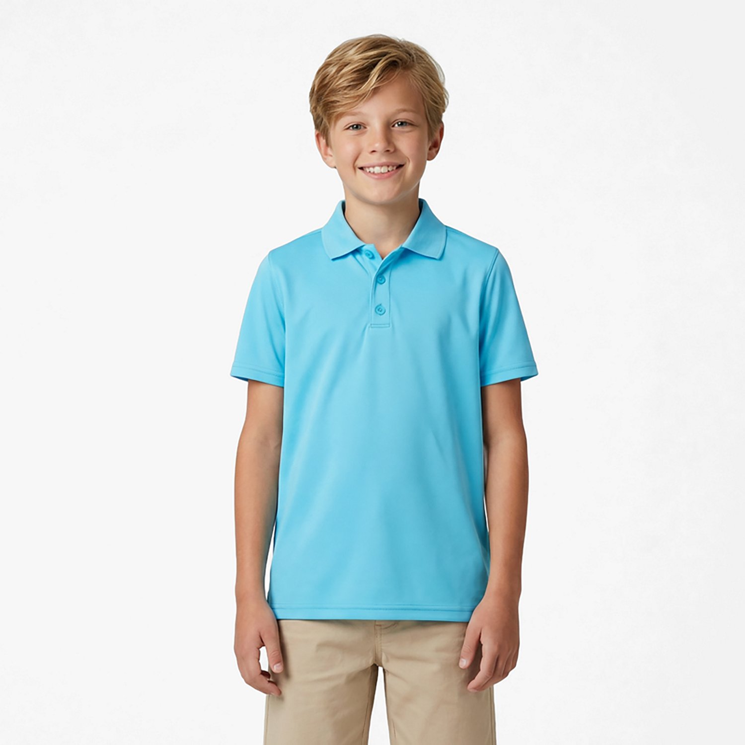 BCG Boys' Training Solid Short Sleeve Polo Shirt                                                                                 - view number 2