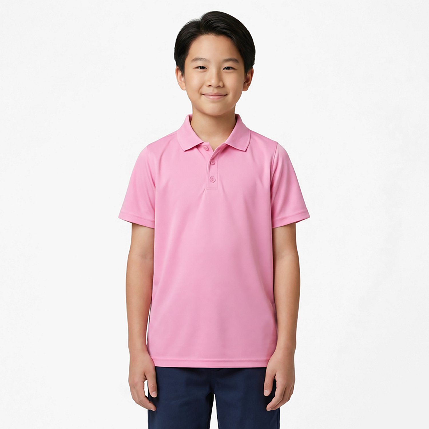 BCG Boys' Training Solid Short Sleeve Polo Shirt                                                                                 - view number 2
