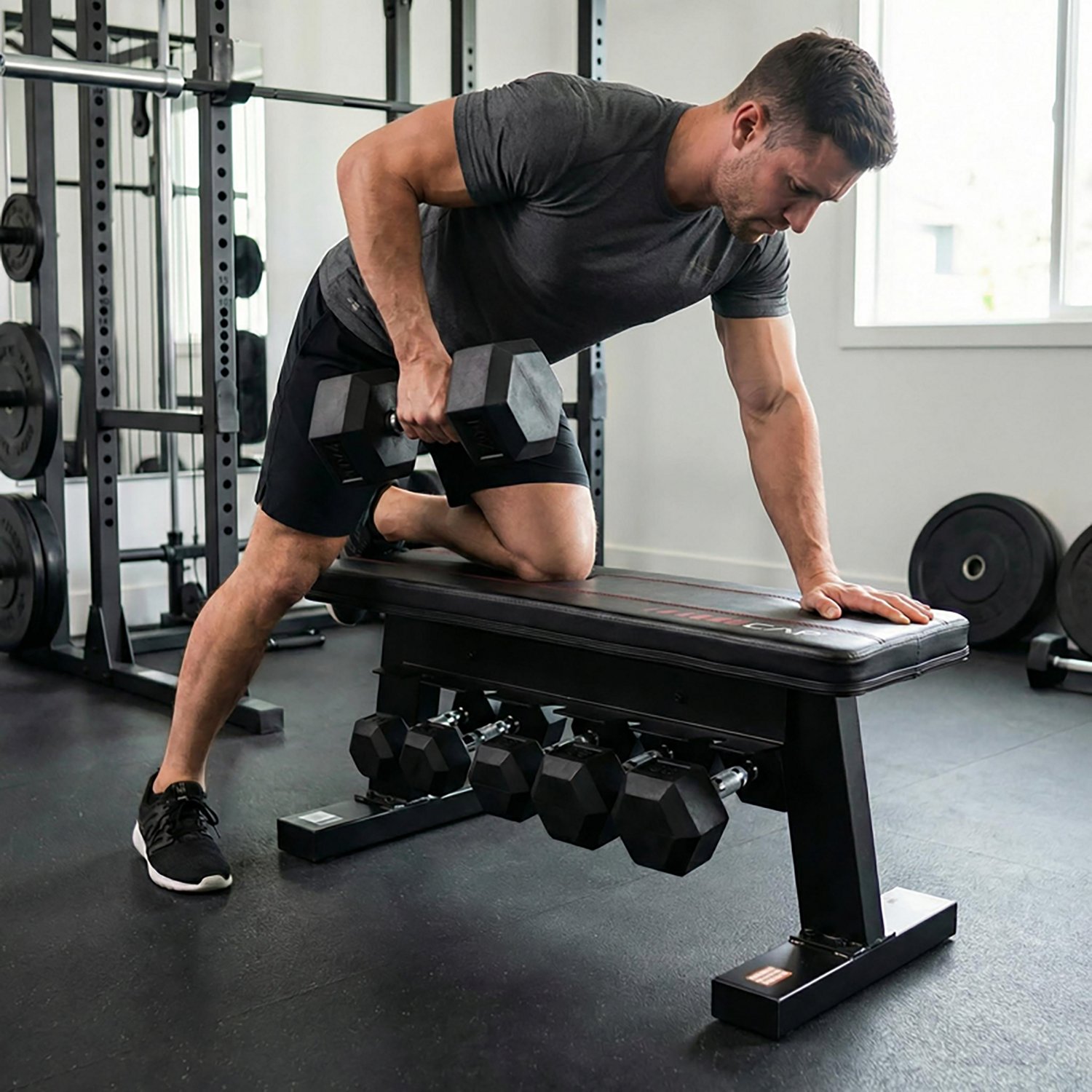 CAP Barbell Flat Bench with Storage - view number 4