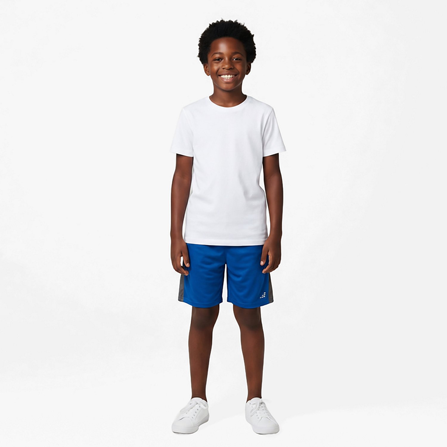 BCG Boys' Turbo Solid Shorts 7.5 in