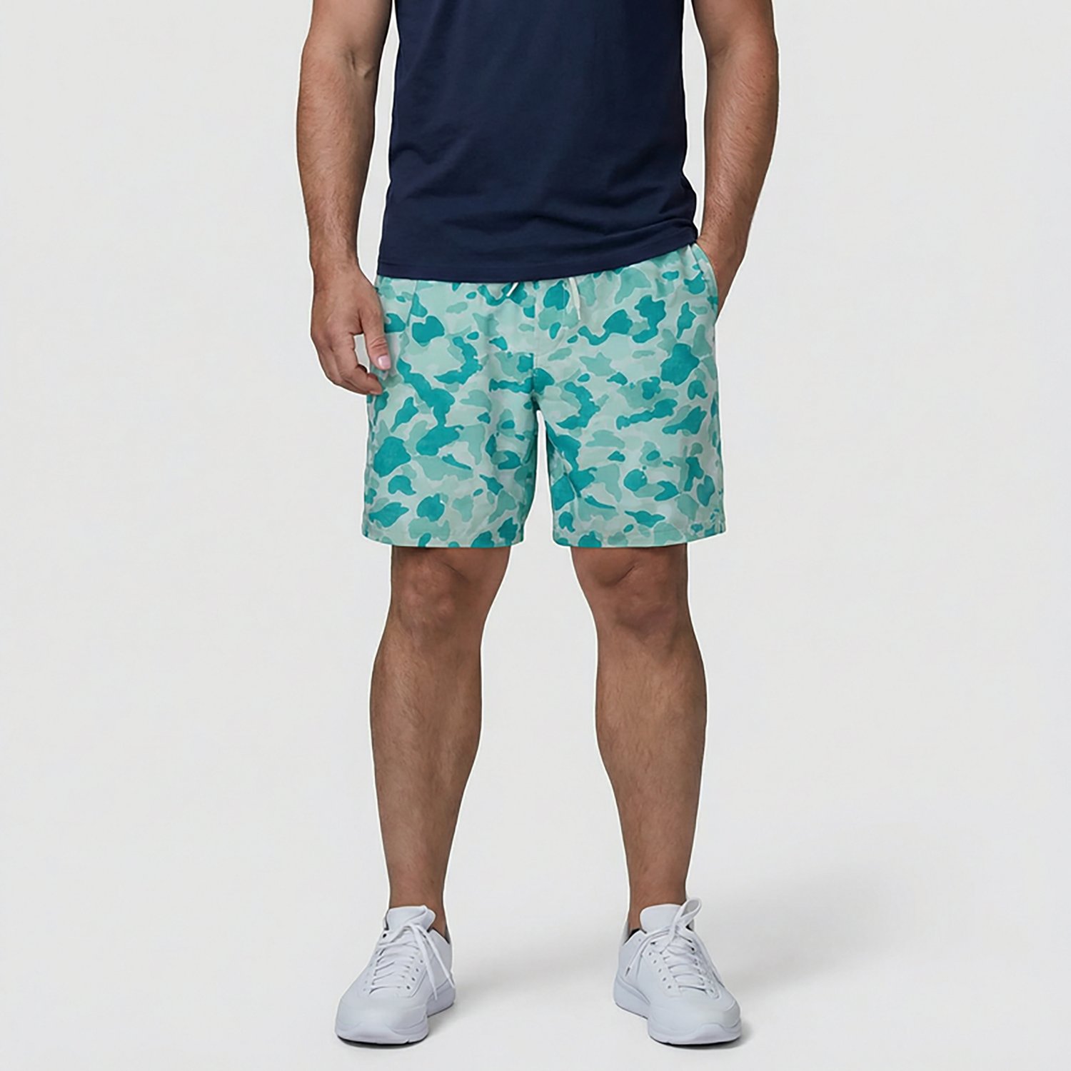 Magellan Outdoors Men's Shore & Line Washed Print Shorts 7 in                                                                    - view number 2