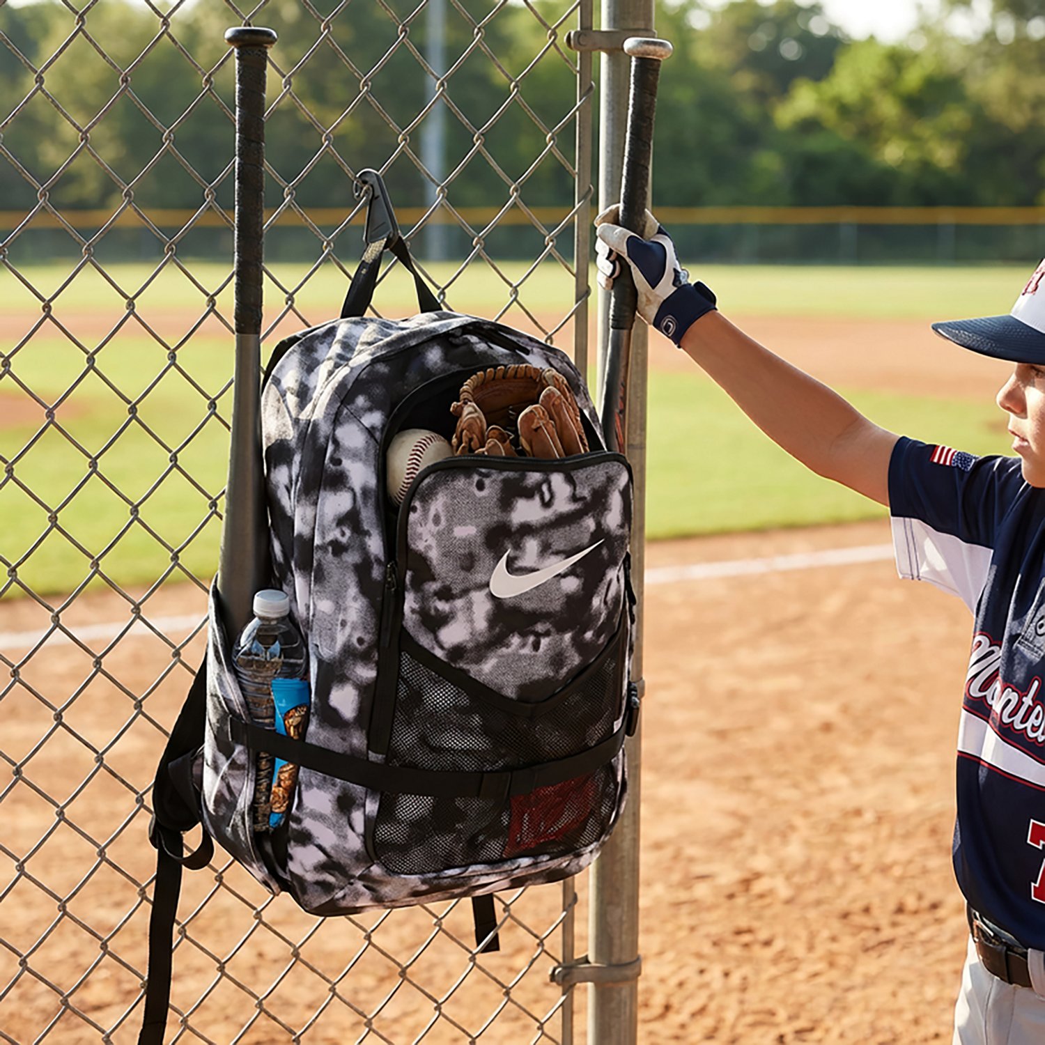 Nike Youth Diamond Select Bat Backpack - view number 5