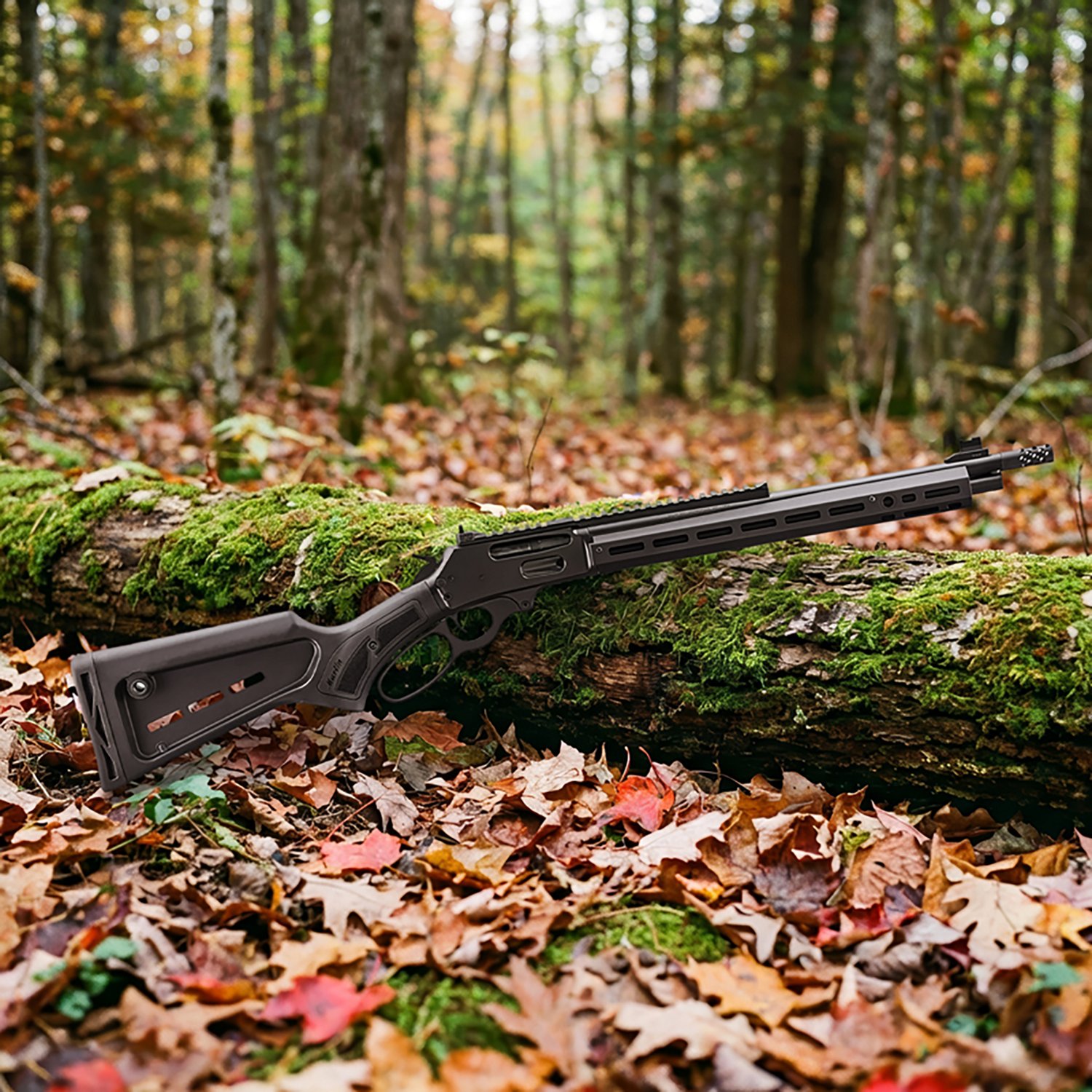 Marlin Dark Series Model 336 30-30 Winchester Lever Action Rifle - view number 4