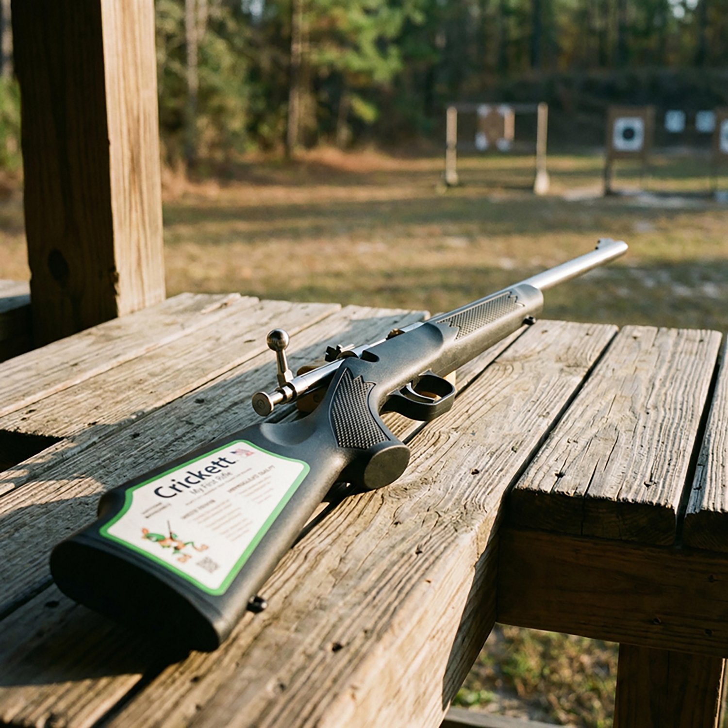 Crickett Youth .22 Winchester Magnum Rimfire Bolt-Action Rifle - view number 3