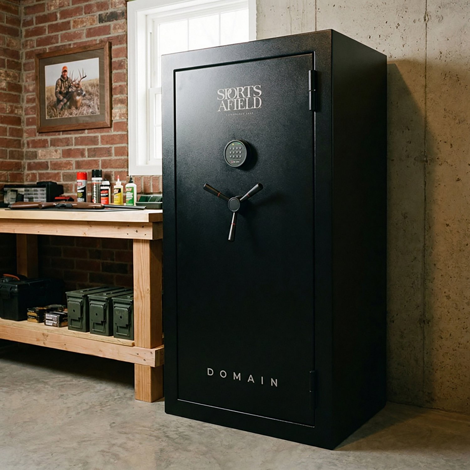 Sports Afield Domain 30-Gun Fireproof Gun Safe with Electronic Lock - view number 7