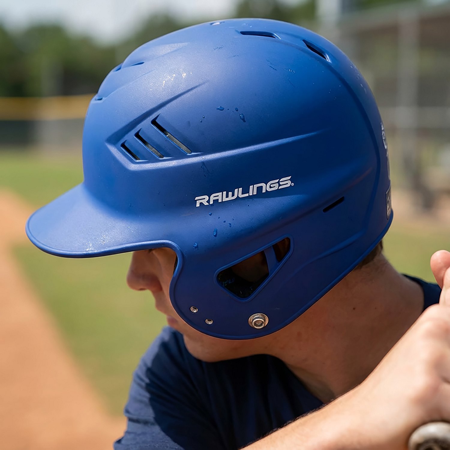Rawlings Boys’ CoolFlo Matte Helmet                                                                                            - view number 2