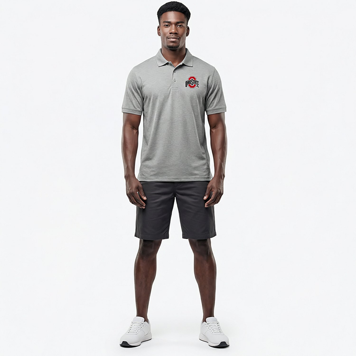 Antigua Men's Ohio State University Legacy Pique Polo Shirt