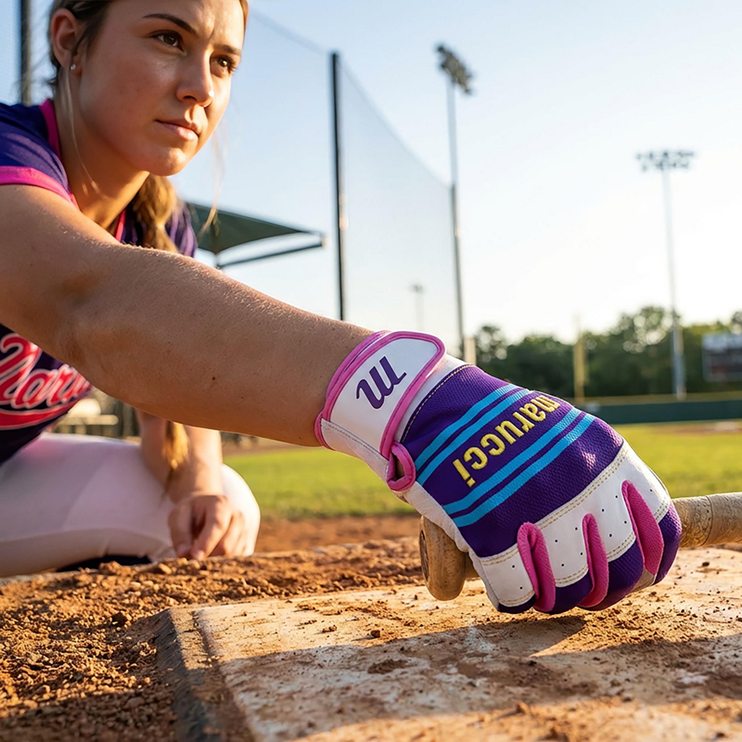 Marucci Adults' Swift Life Batting Gloves - view number 4