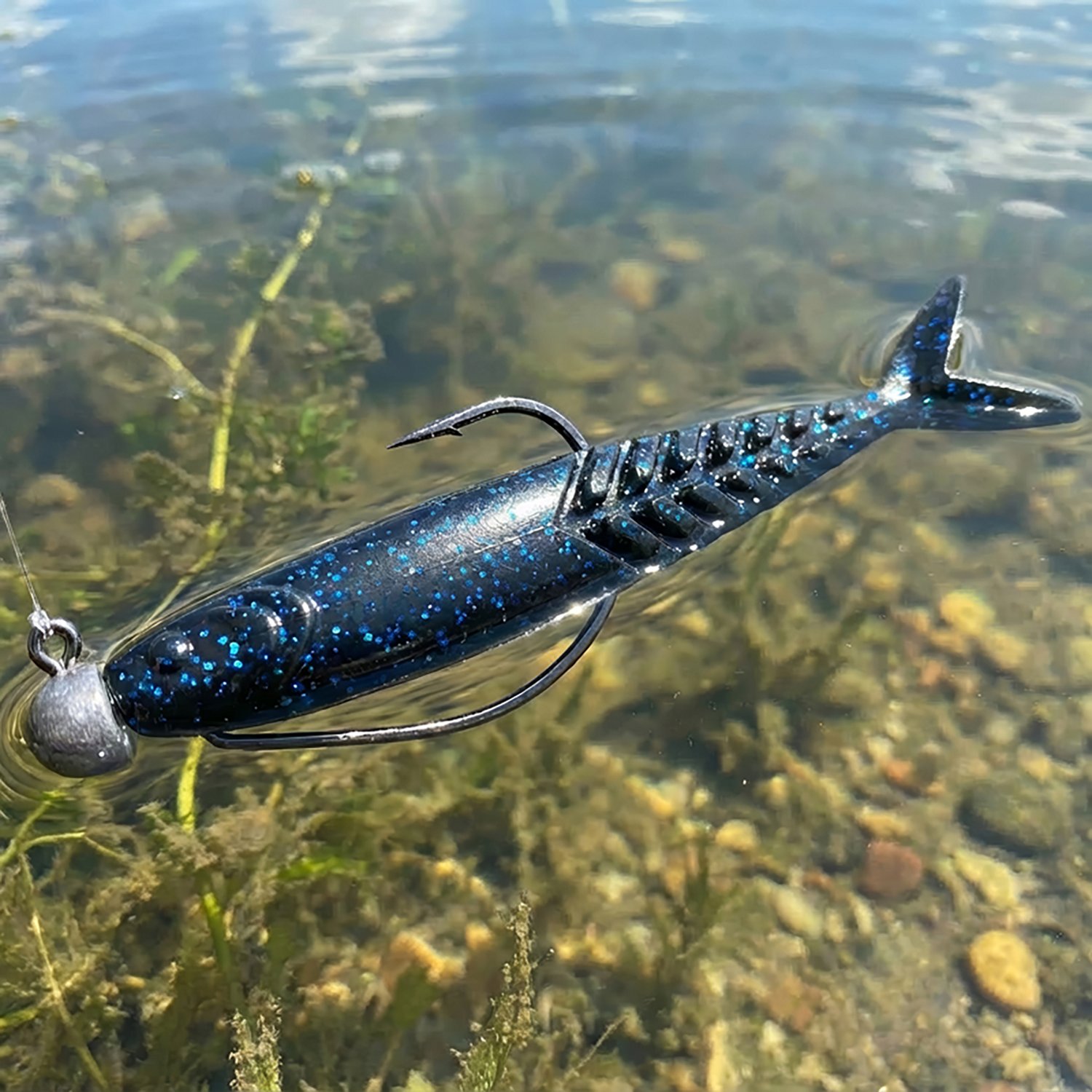 Zoom Shimmer Shad Baitfish Baits 5-Pack - view number 2