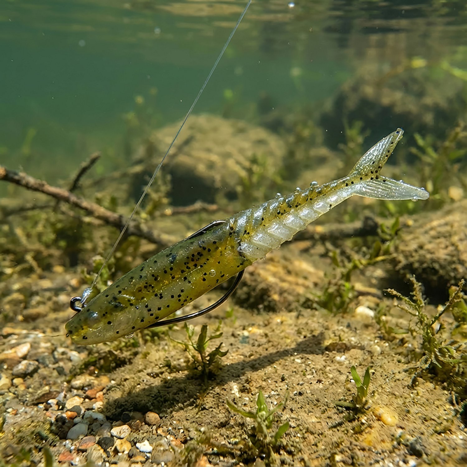 Zoom Shimmer Shad Baitfish Baits 5-Pack - view number 2