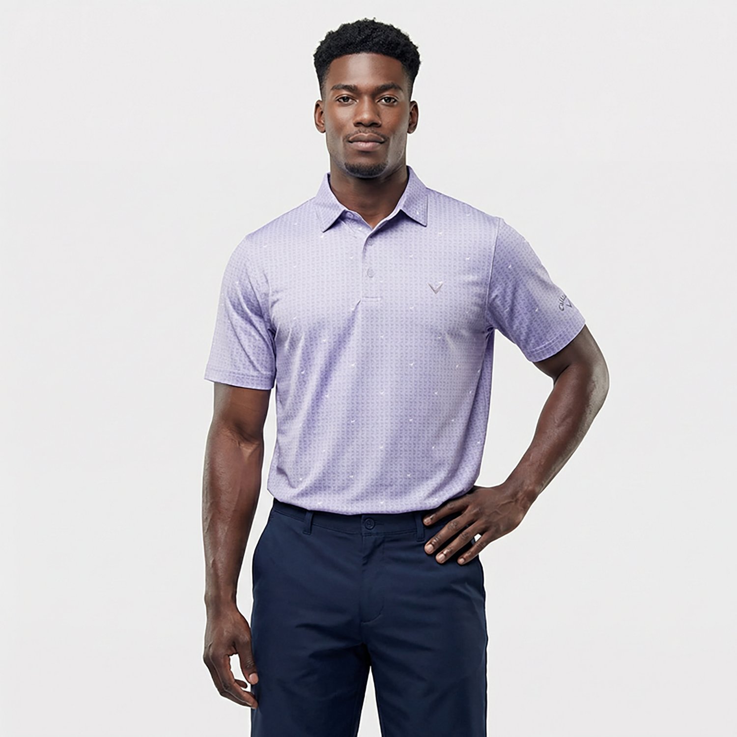 Callaway Men's Doggy Print Polo Shirt                                                                                            - view number 2