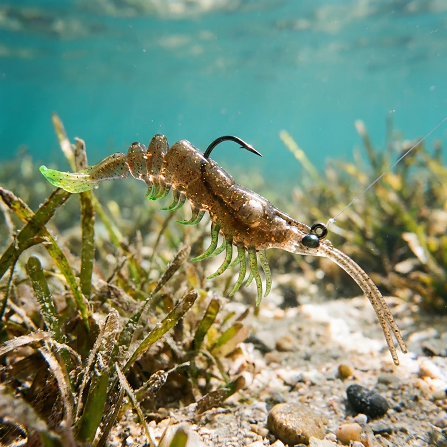 Z-Man PrawnStarZ 3.5 in Pre-rigged Shrimp Soft Bait - 2 Pack - view number 2