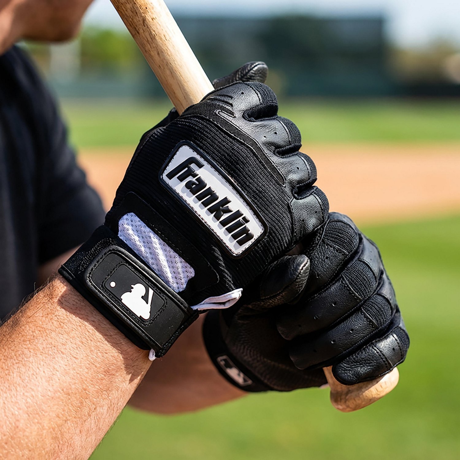 Franklin Men's MLB Fusion Flex Batting Gloves - view number 3