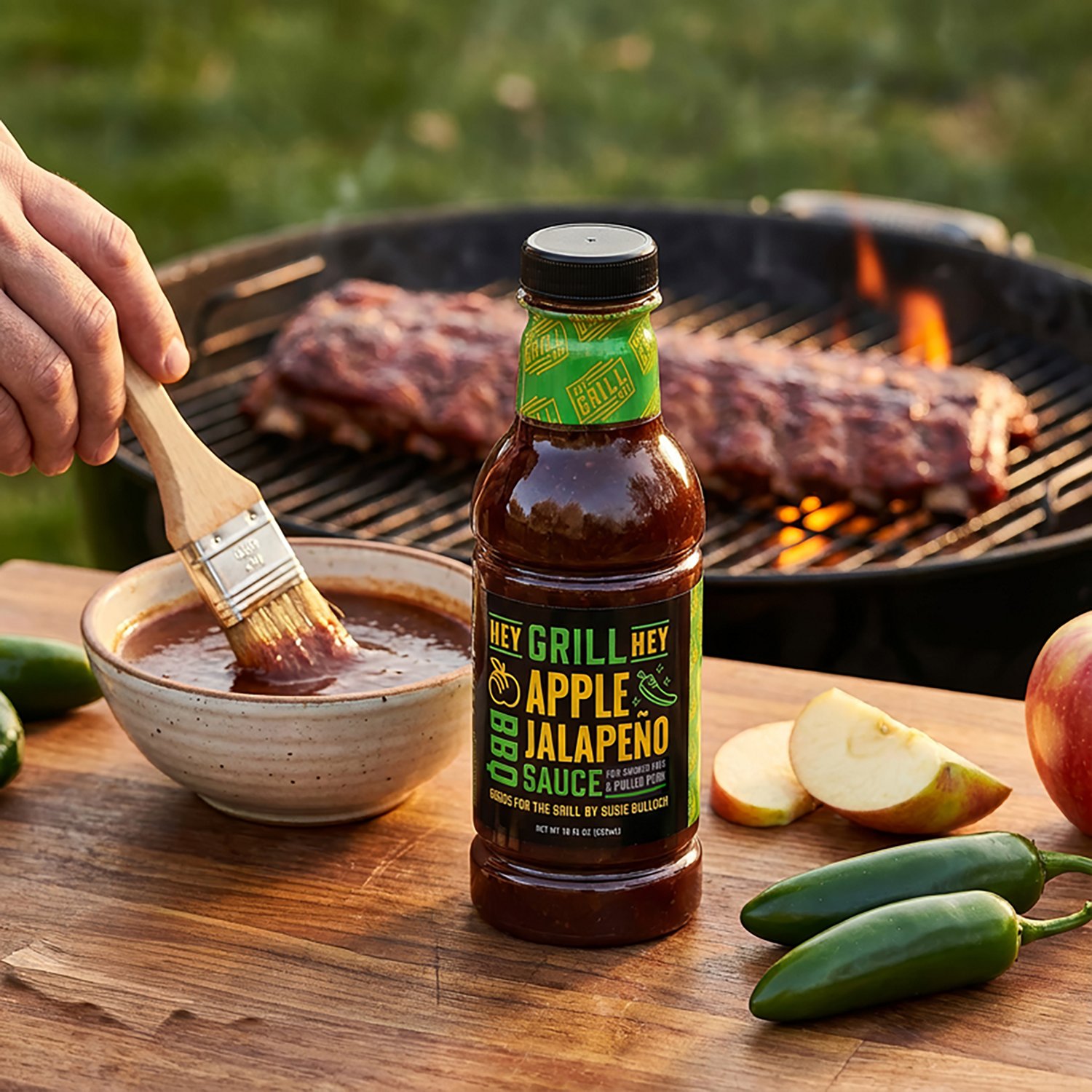 Hey Grill Hey Apple Jalapeno BBQ Sauce - view number 6