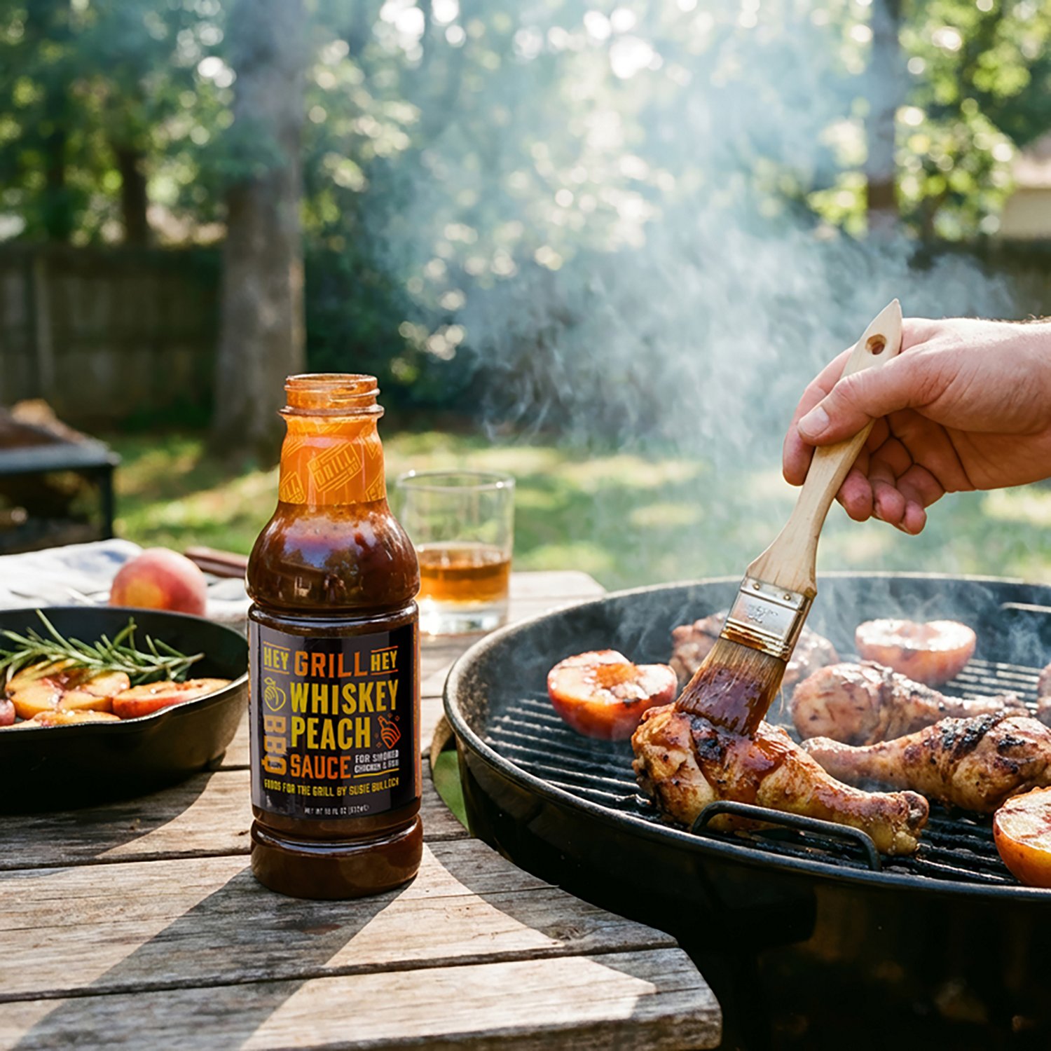 Hey Grill Hey Whiskey Peach BBQ Sauce - view number 5