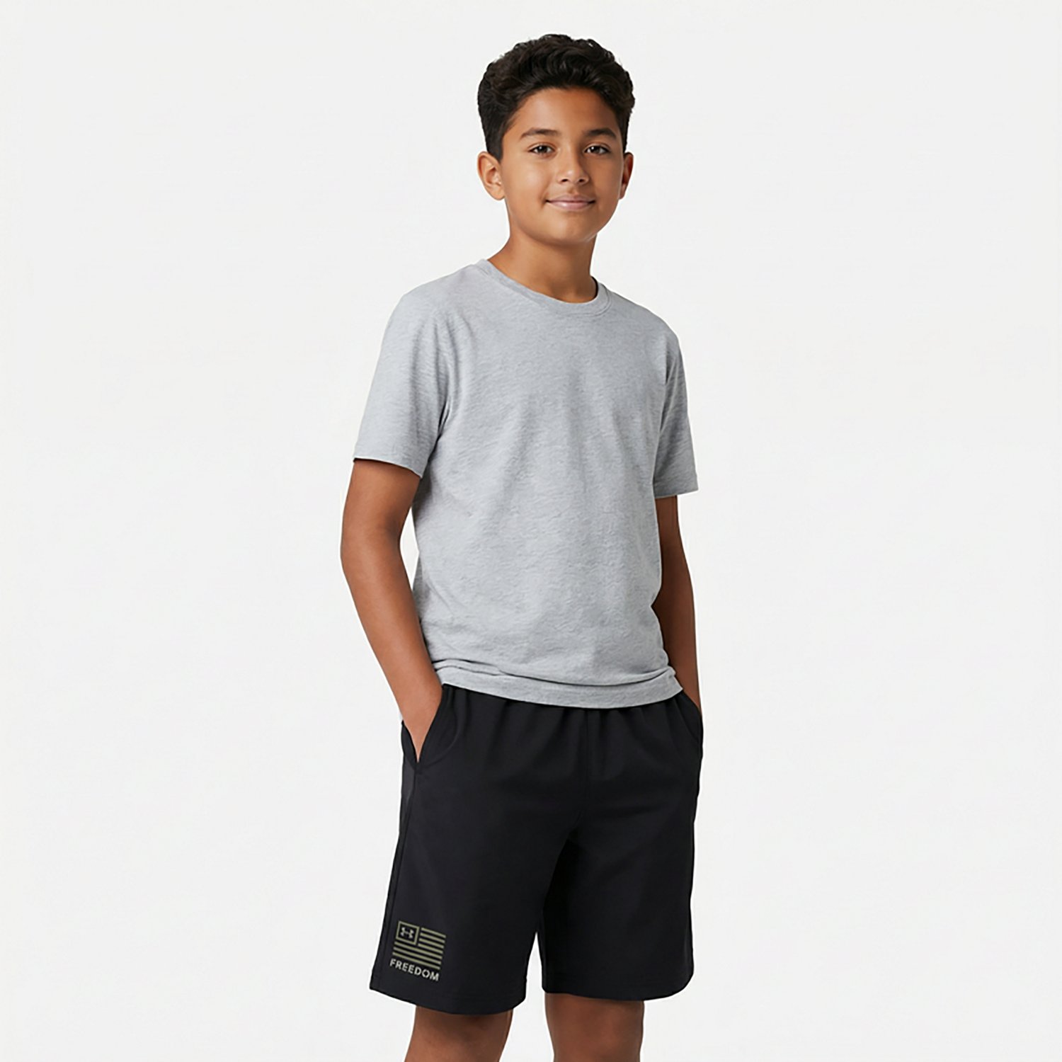 Under Armour Boys' Freedom Woven Shorts 7 in - view number 2