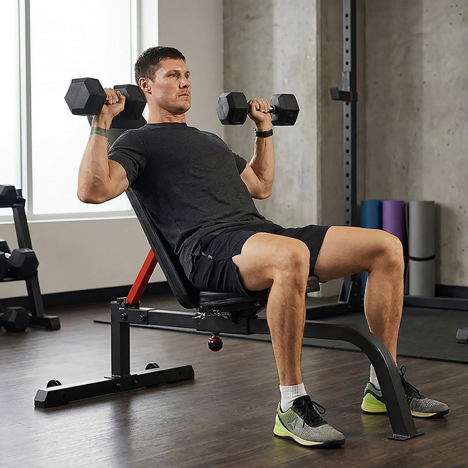 Sunny Health & Fitness Adjustable Multifunction Weight Bench - view number 7