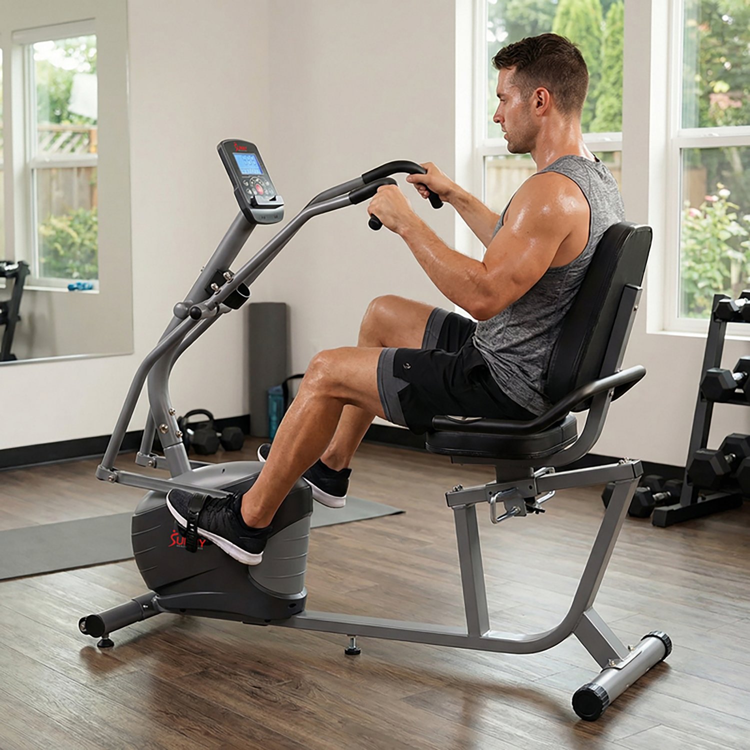 Sunny Health & Fitness Performance Interactive Series Recumbent Bike - view number 7